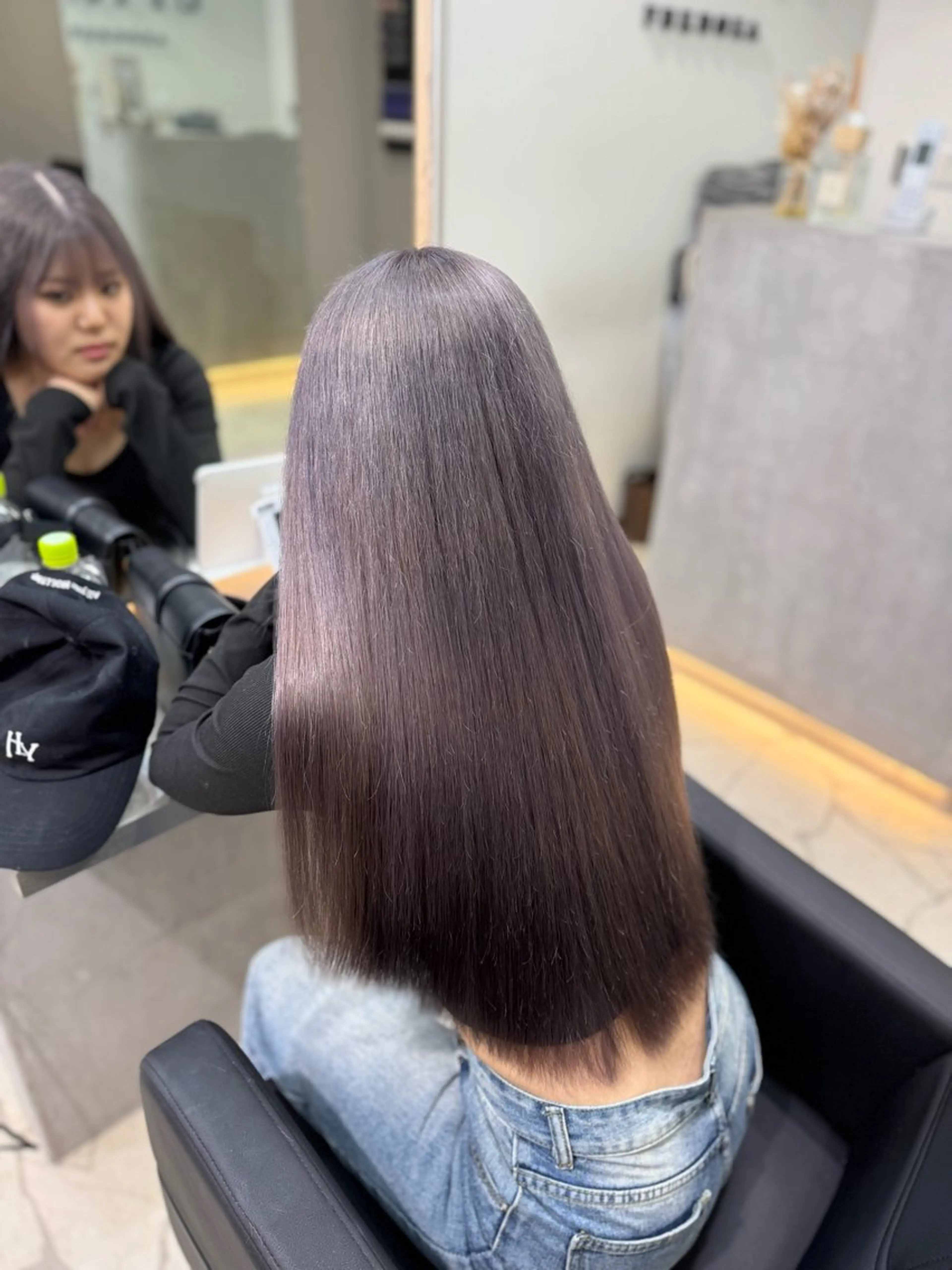 ロング カラー ヘアカラー Lapis シオンのヘアスタイル