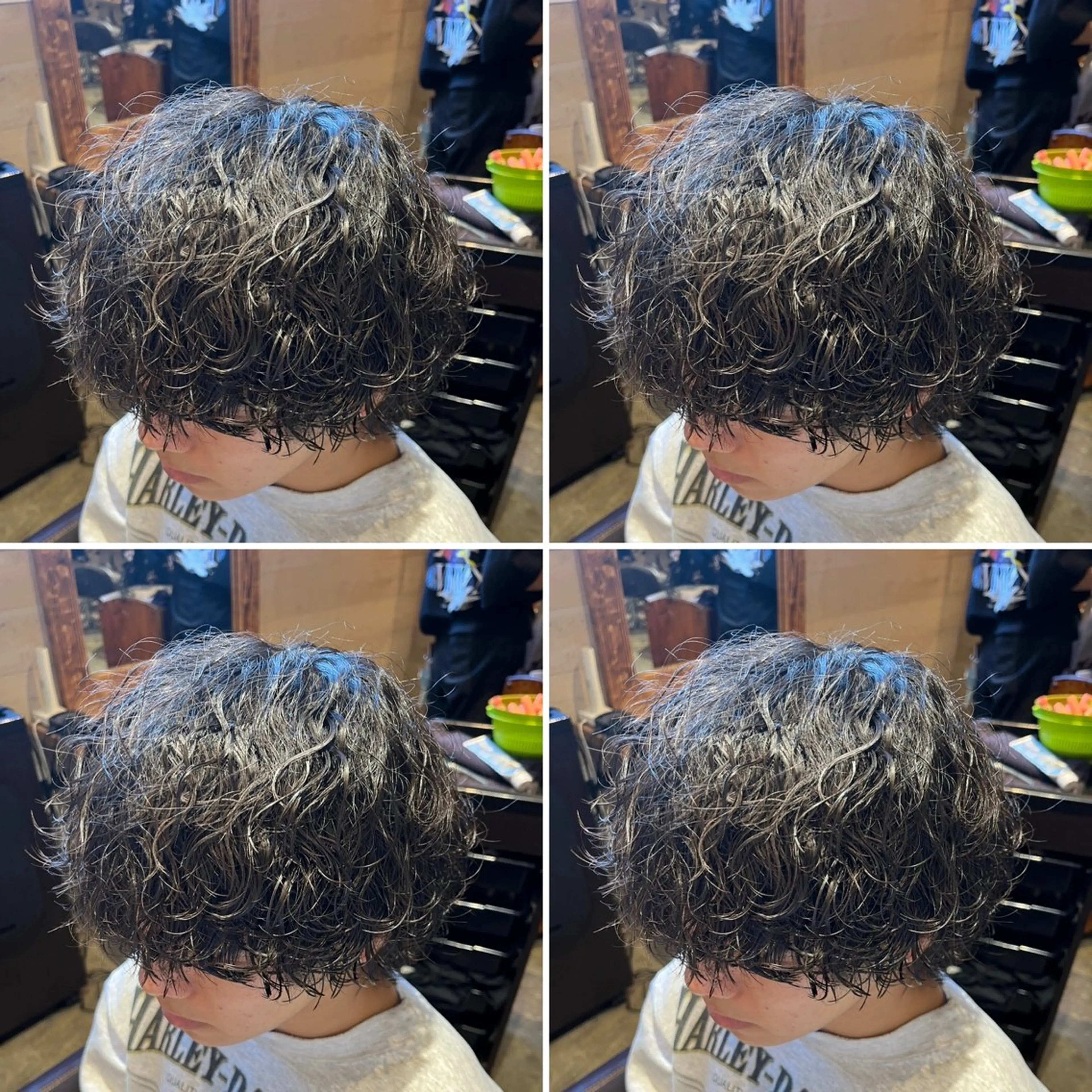 ミディアム パーマ メンズ カット パーマ トリートメント 🔹似合わせ✖️垢抜 け職人/ℕ𝕆ℝ𝕀のヘアスタイル