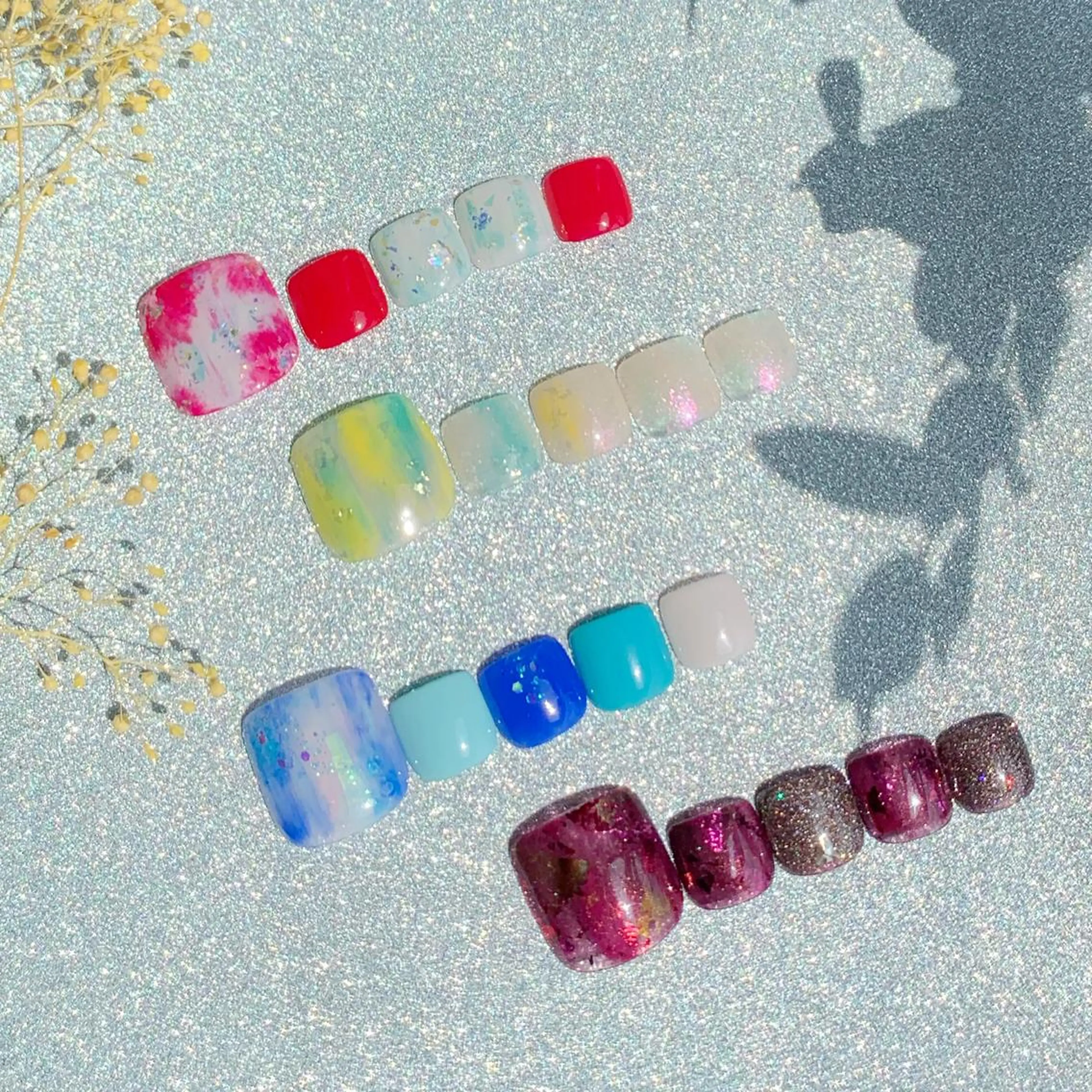 ネイル フットネイル glossnail MIKIのネイルデザイン