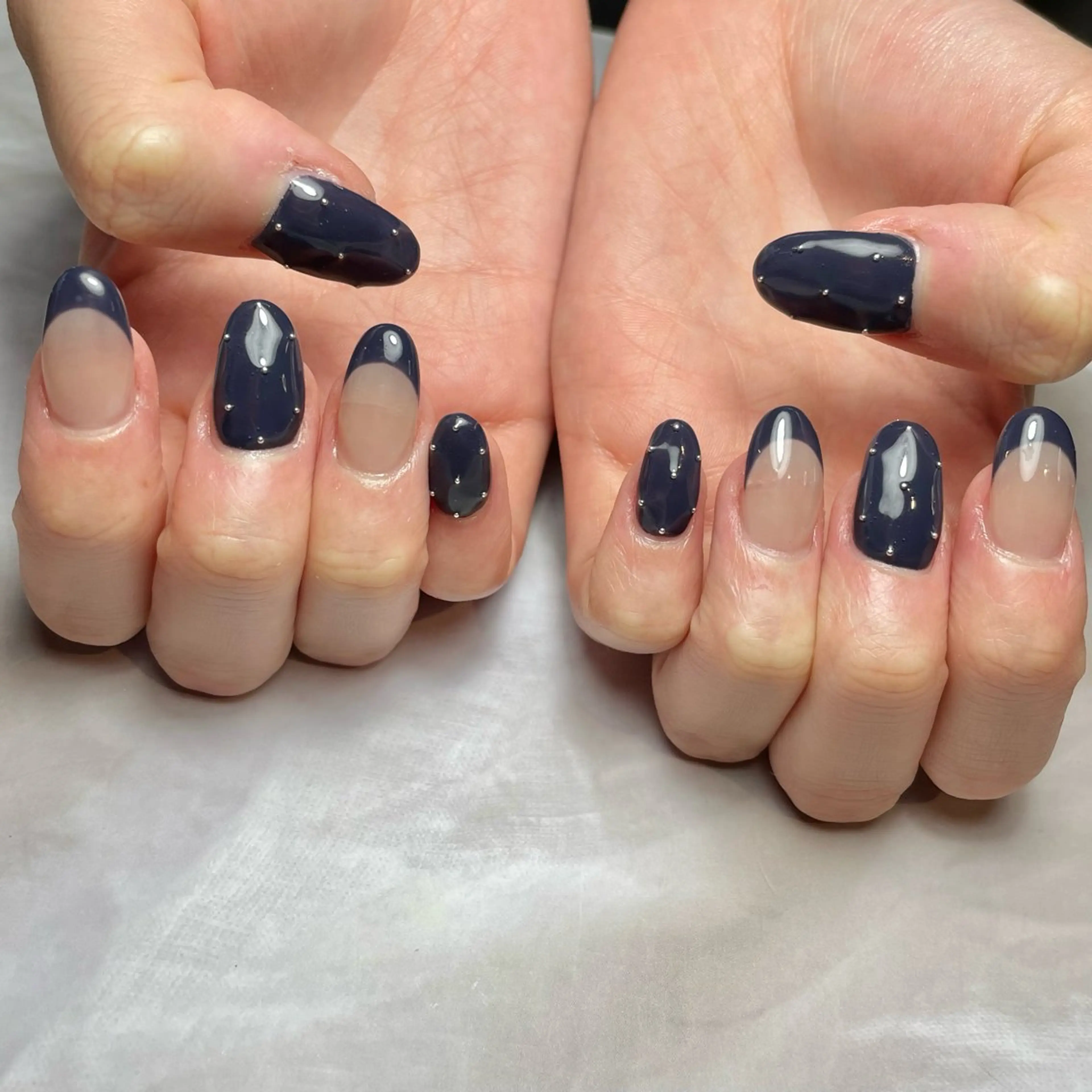 ネイル 持ち込み スカルプネイル ハンドネイル Reflection marikoのネイルデザイン