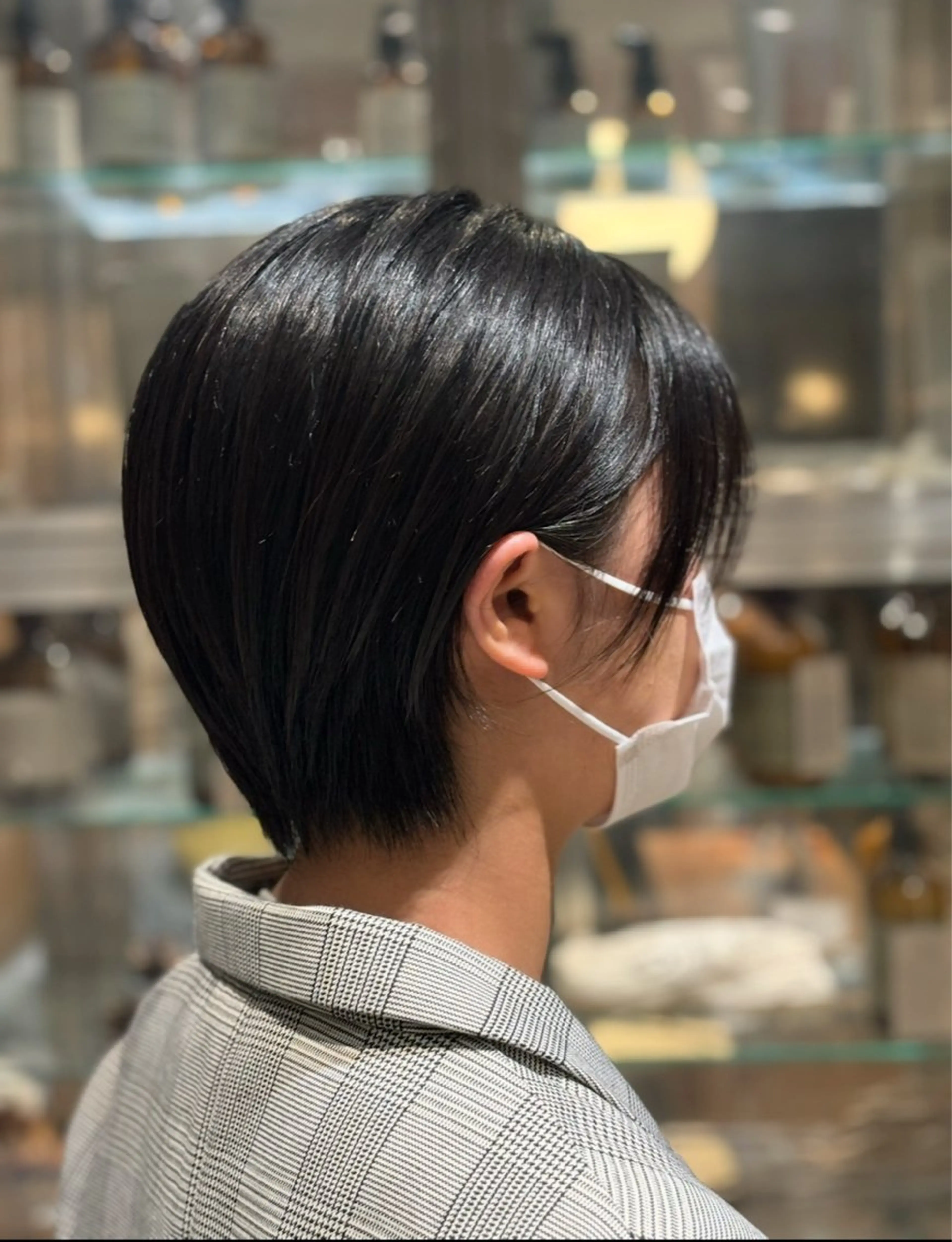ショート 山﨑 心優のヘアスタイル