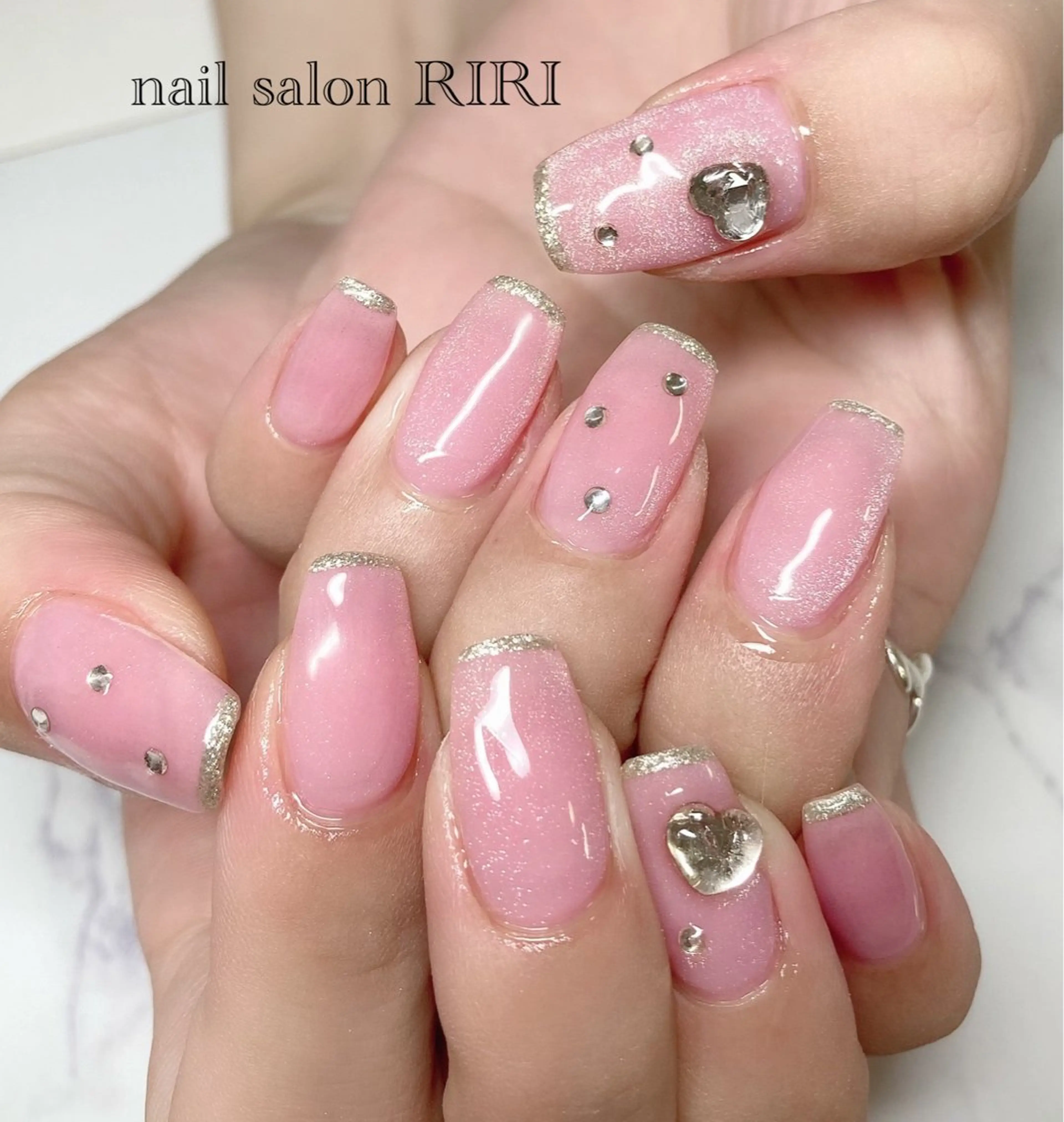 ネイル フレンチネイル マグネットネイル private  nail  salon RIRI所属・RIRI リリのネイルデザイン