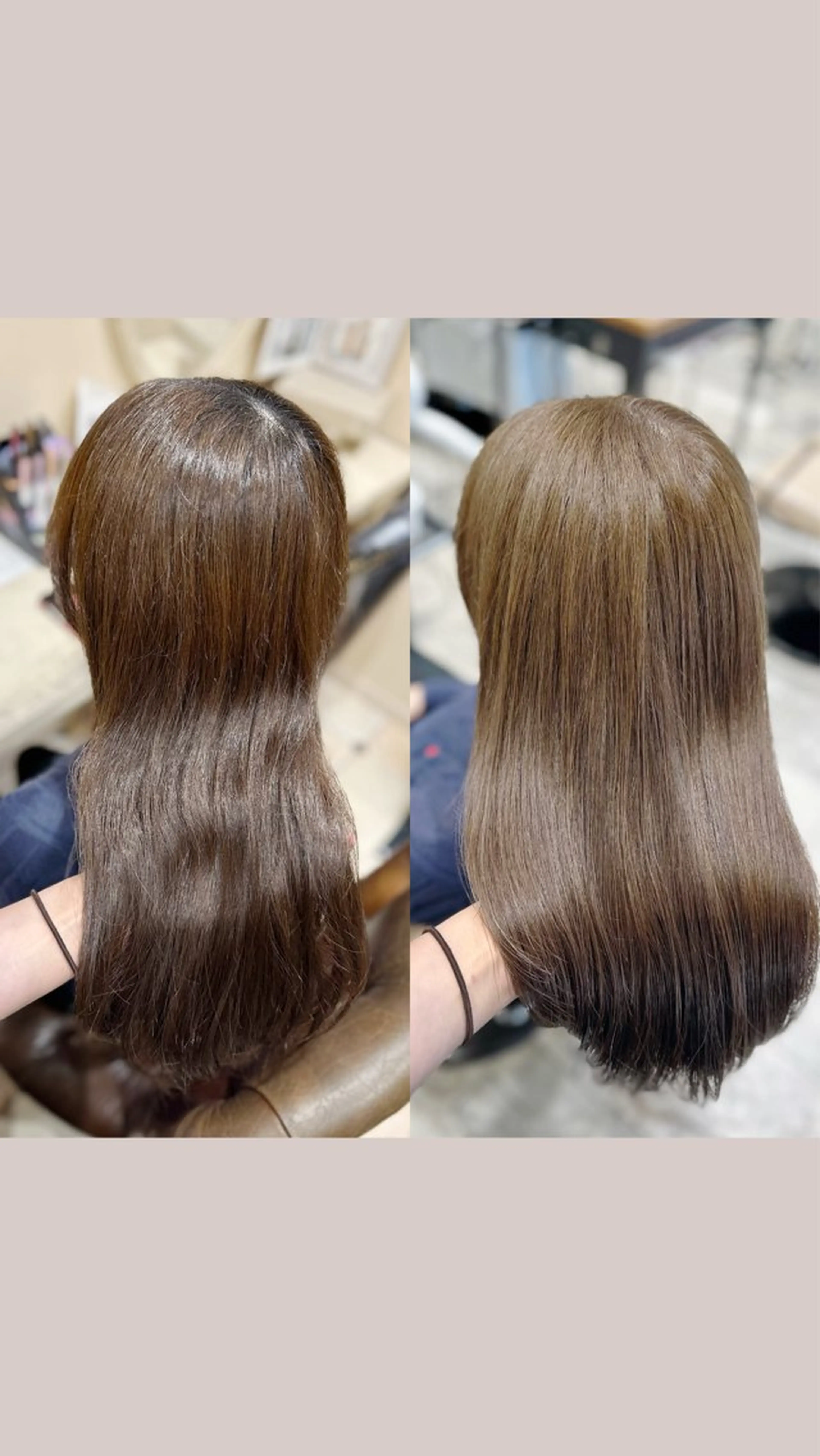 カラー ベージュカラー 透明感カラー 髪質改善 ヘアカラー トリートメント 💫レイヤーカット 💫木原佑璃香のヘアスタイル