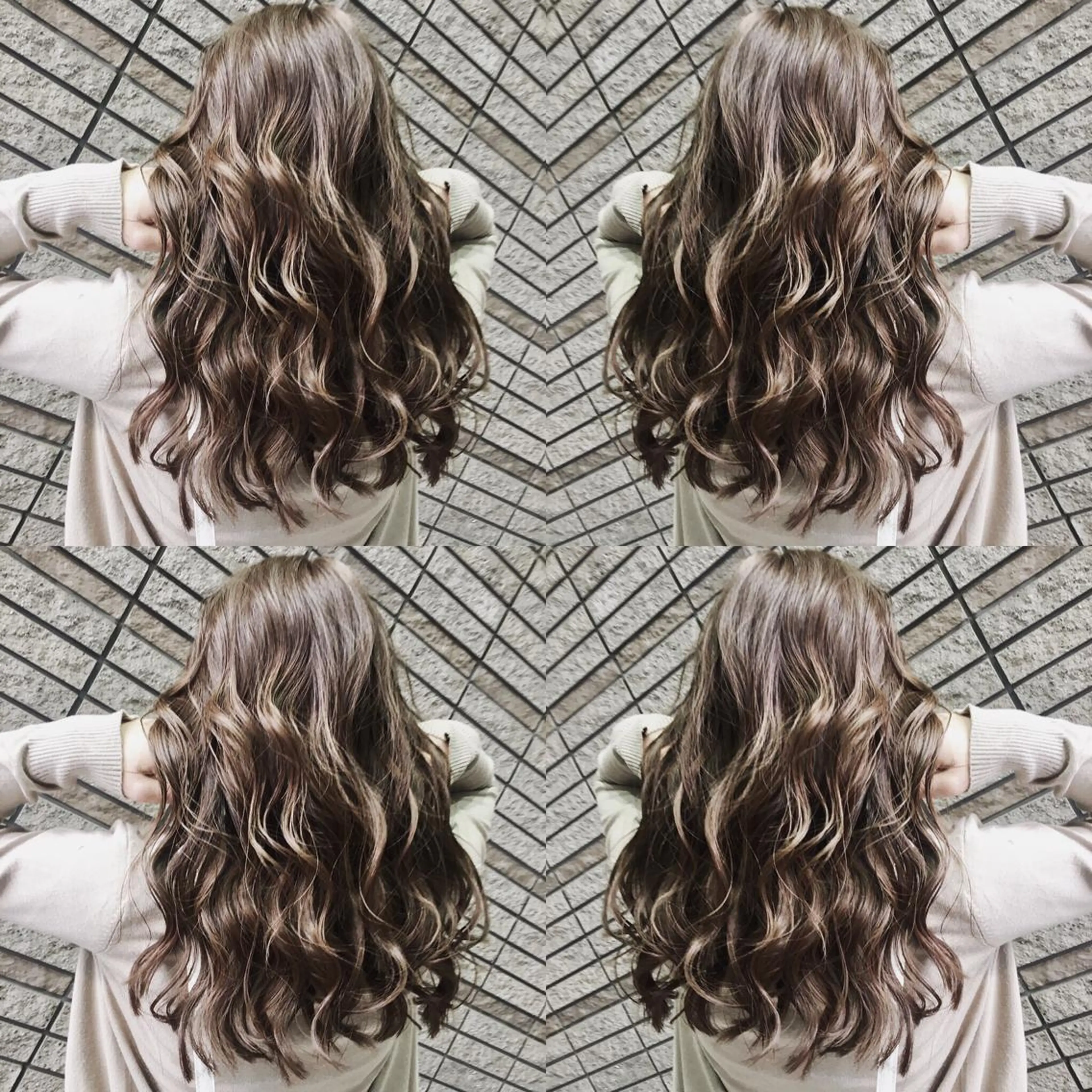 セミロング カラー ベージュカラー カット ヘアカラー トリートメント N° jillva ♦️川端裕司♦️のヘアスタイル