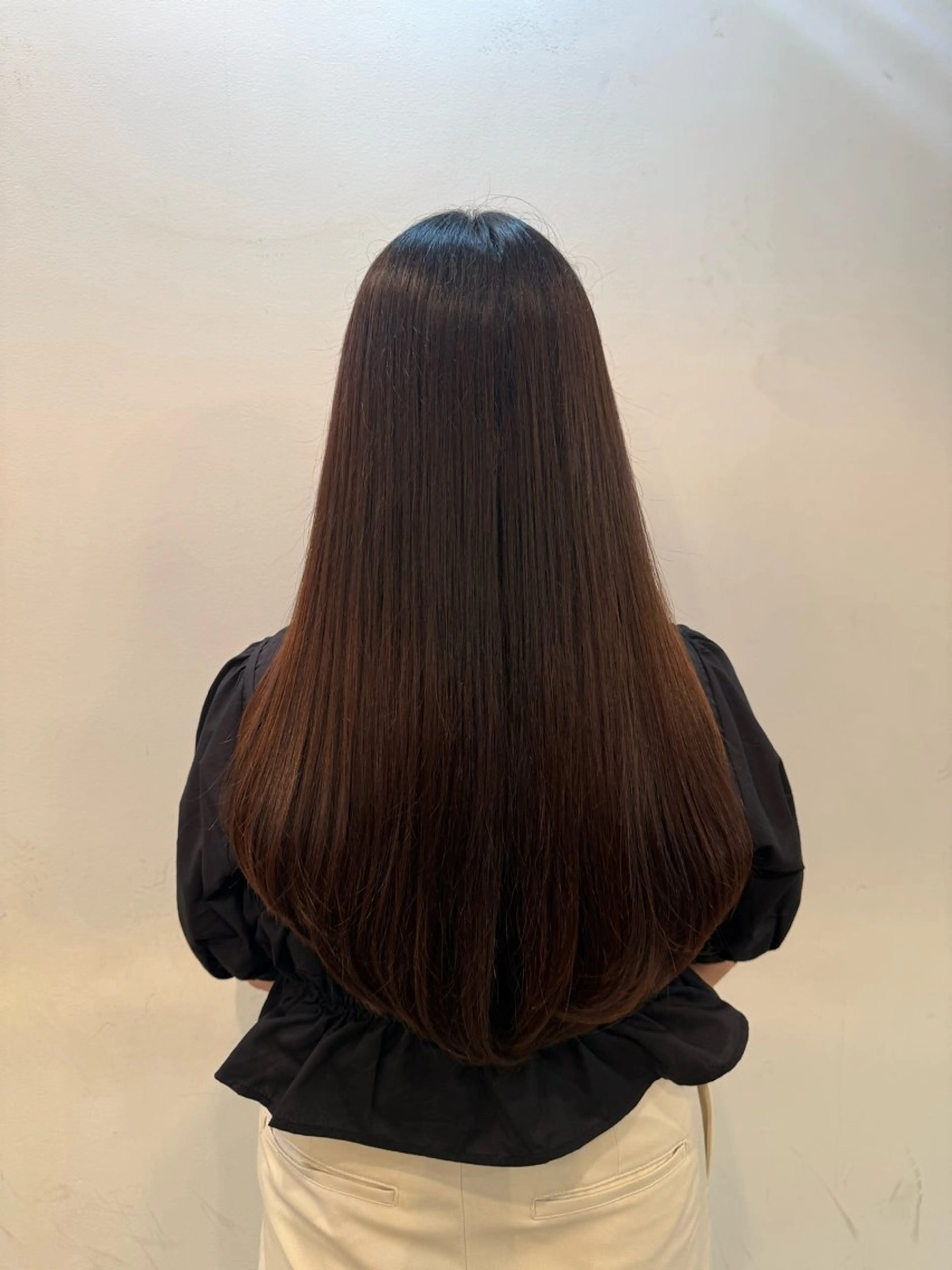 ロング 酸性ストレート sugawara daishiのヘアスタイル