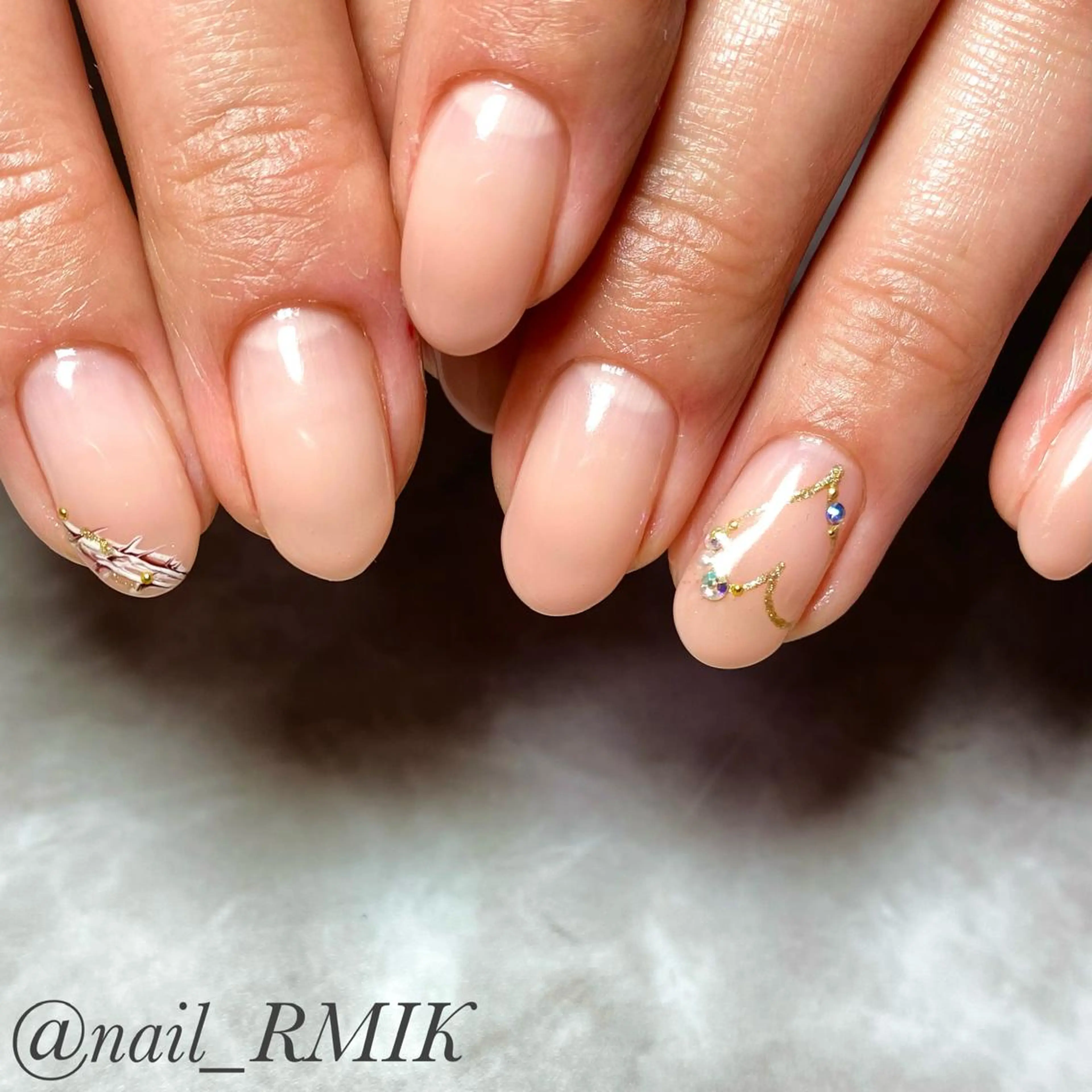 ネイル ハンドネイル nailsalon RMIKのネイルデザイン