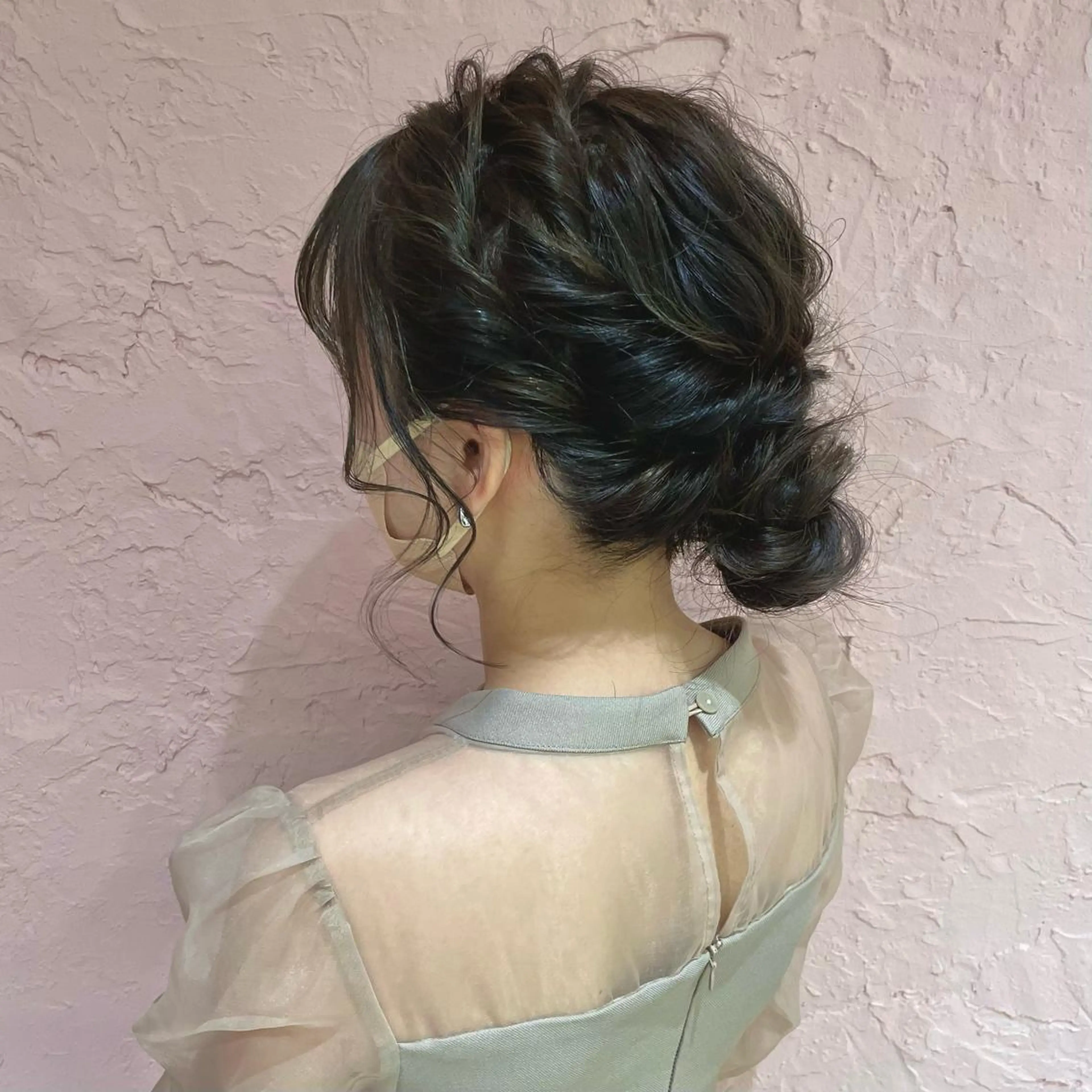 ヘアアレンジ ヘアセット 松永 梨央のヘアスタイル