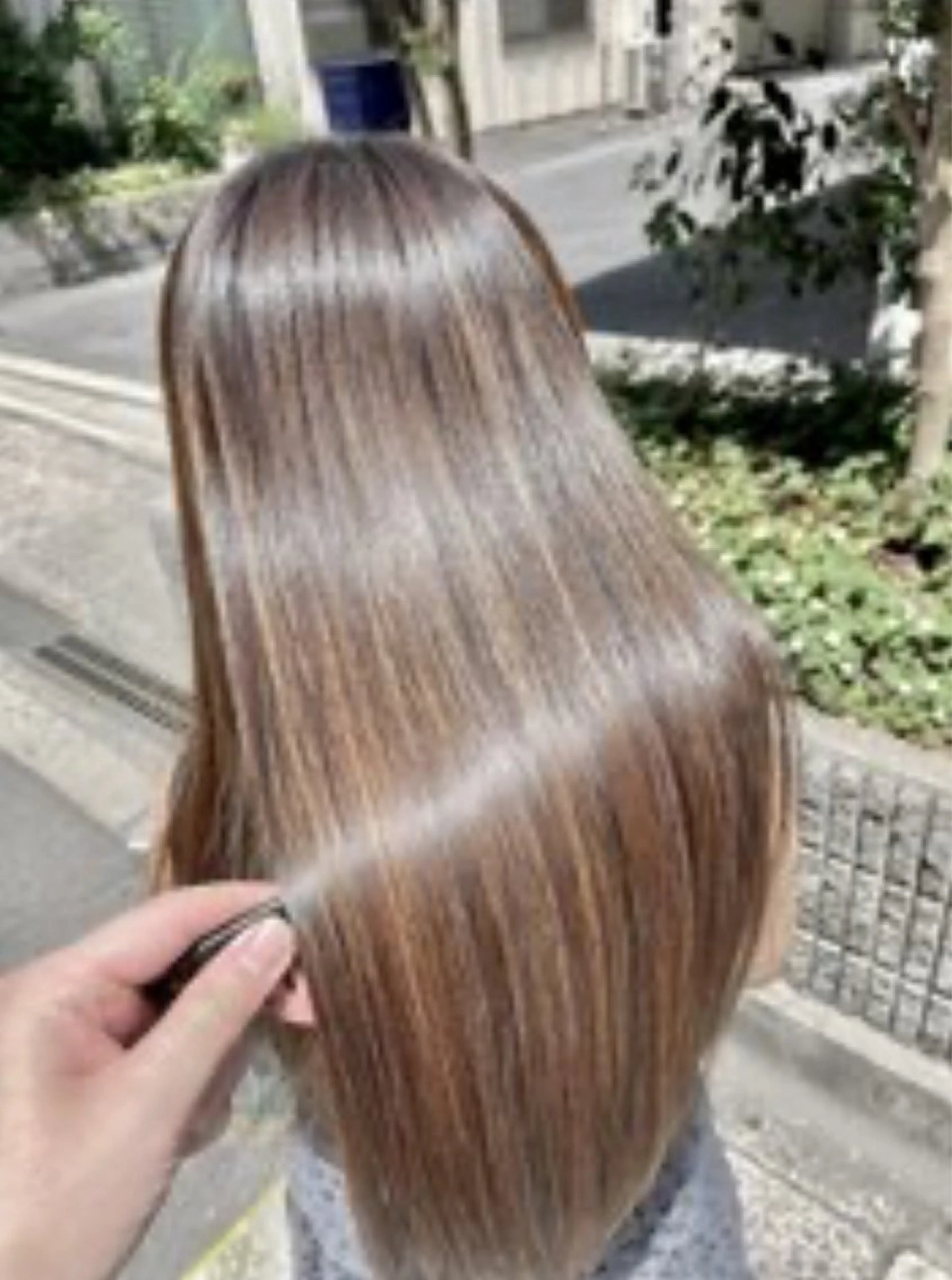 ロング 40代からの髪悩み 専門美髪アドバイザーのヘアスタイル