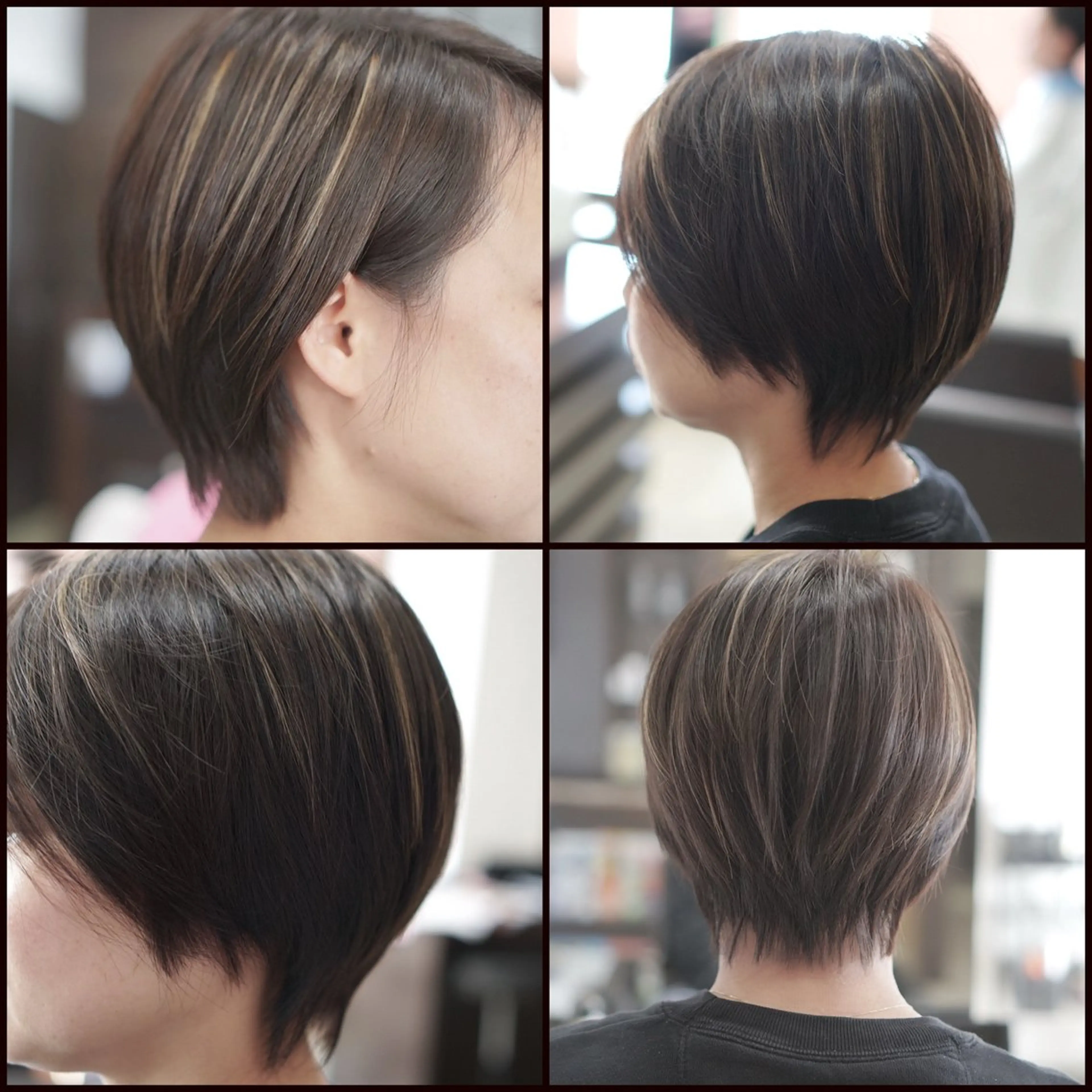 ショート カラー カット ヘアカラー トリートメント 中島 剛のヘアスタイル