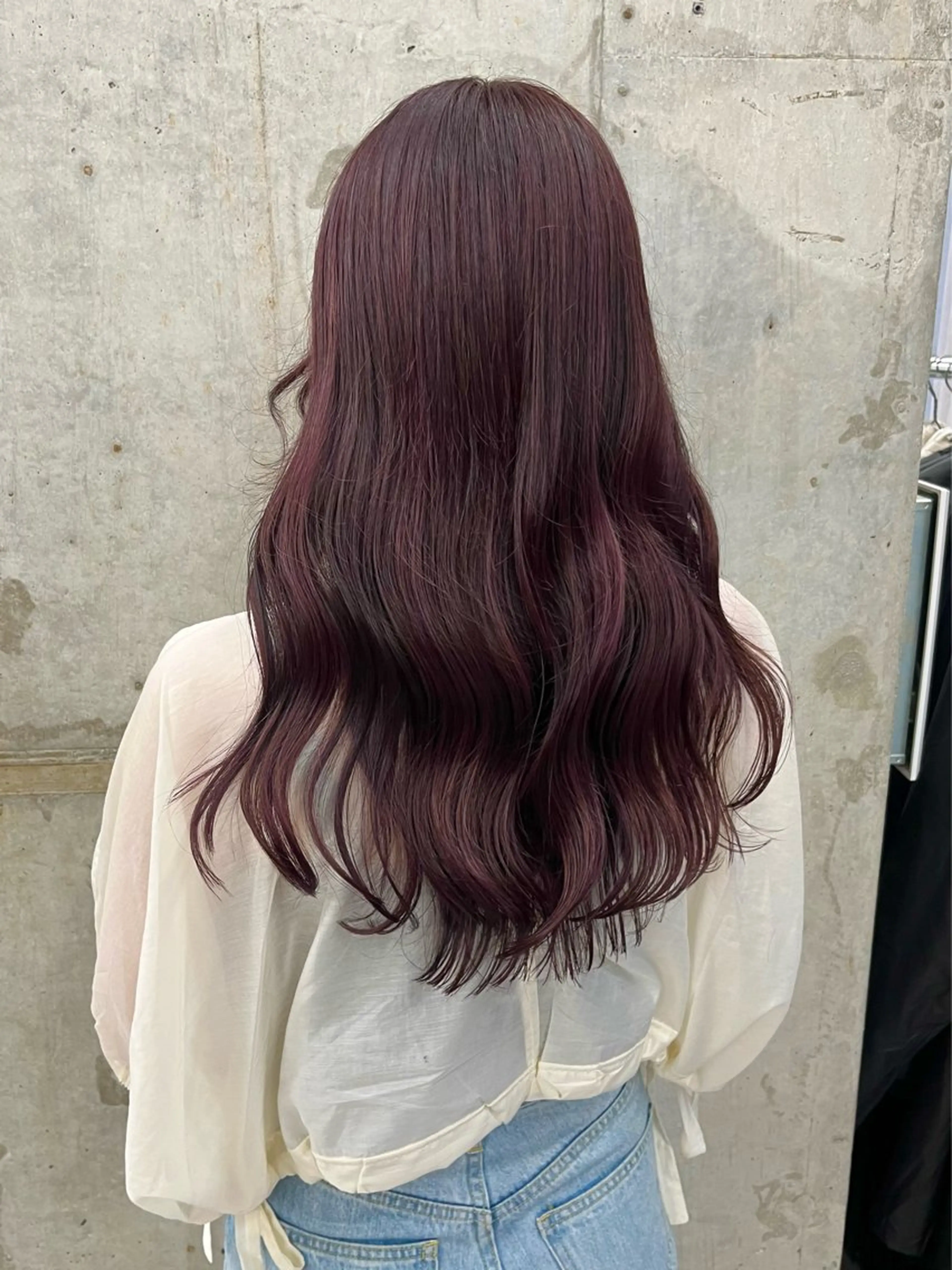 ロング カラー ハイライトカラー ラベンダーカラー ハイライト カット、エクステ/ モデル募集/Yuiのヘアスタイル