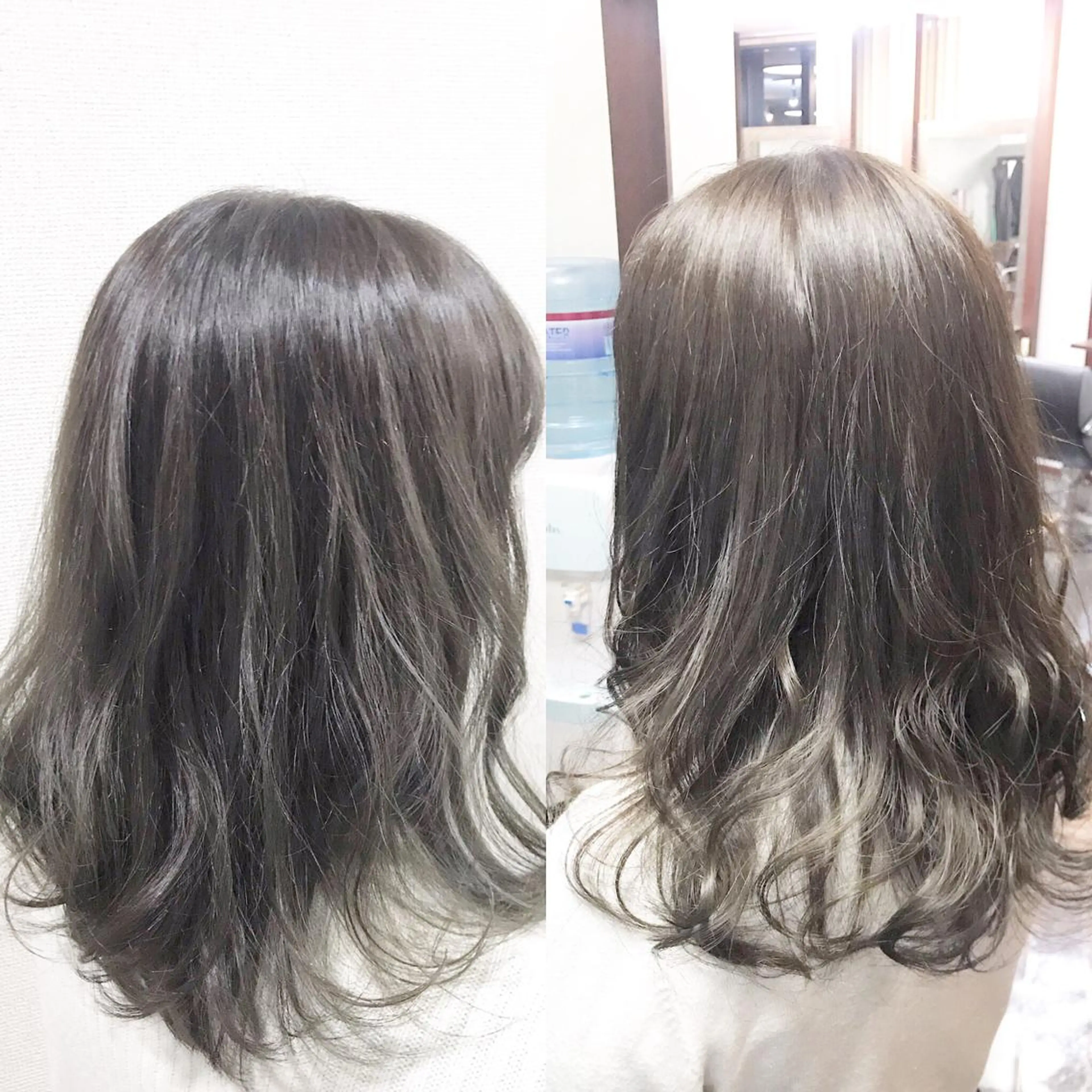 ミディアム カラー グレージュ ヘアカラー トリートメント cocoru所属・＊横浜駅＊ 金子 誠也のヘアスタイル