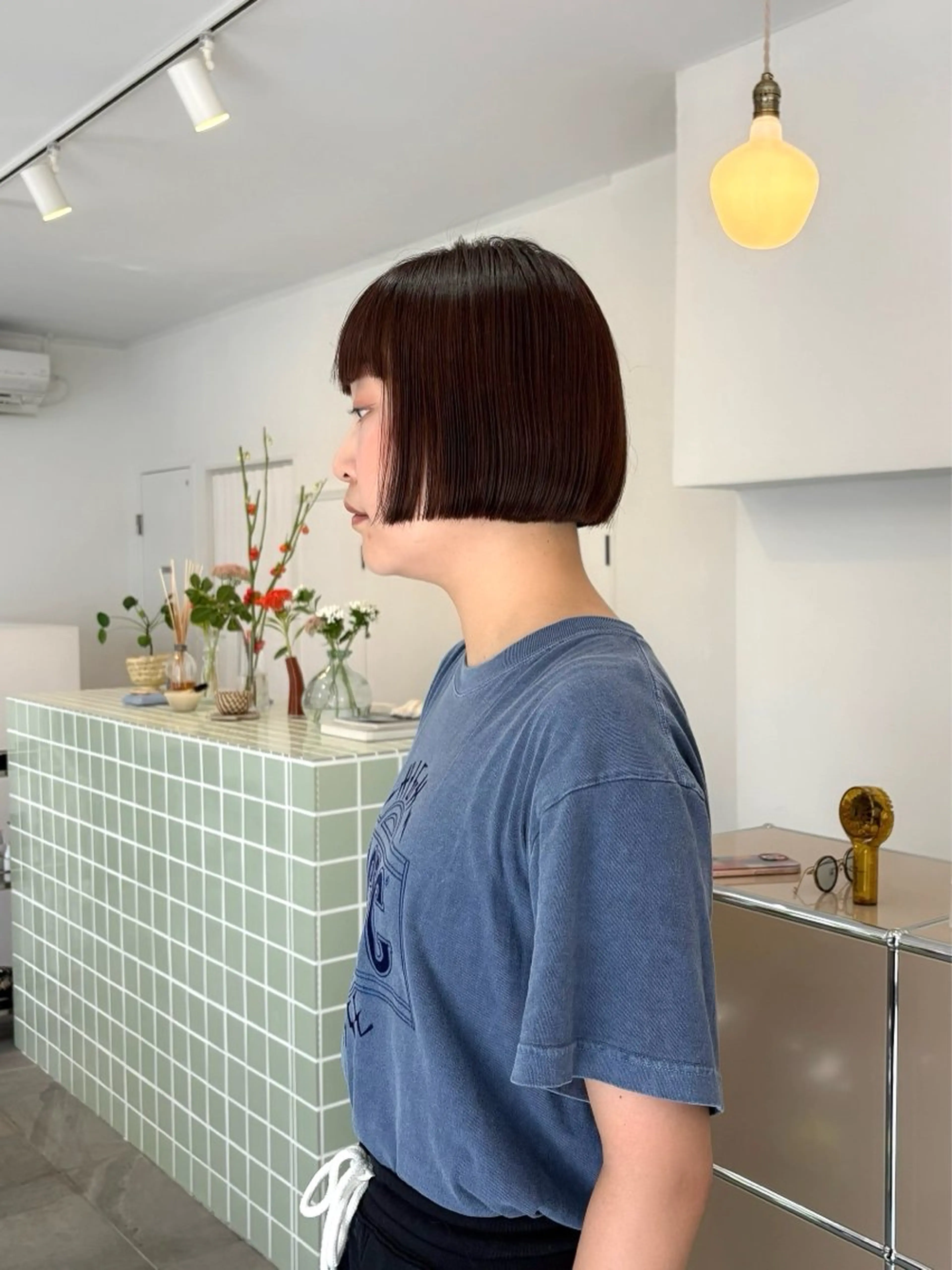 ショート カラー ボブ カット ヘアカラー トリートメント a moment(モーメント)所属・蔵前 デザインカット KOBAYASHIのその他イメージ
