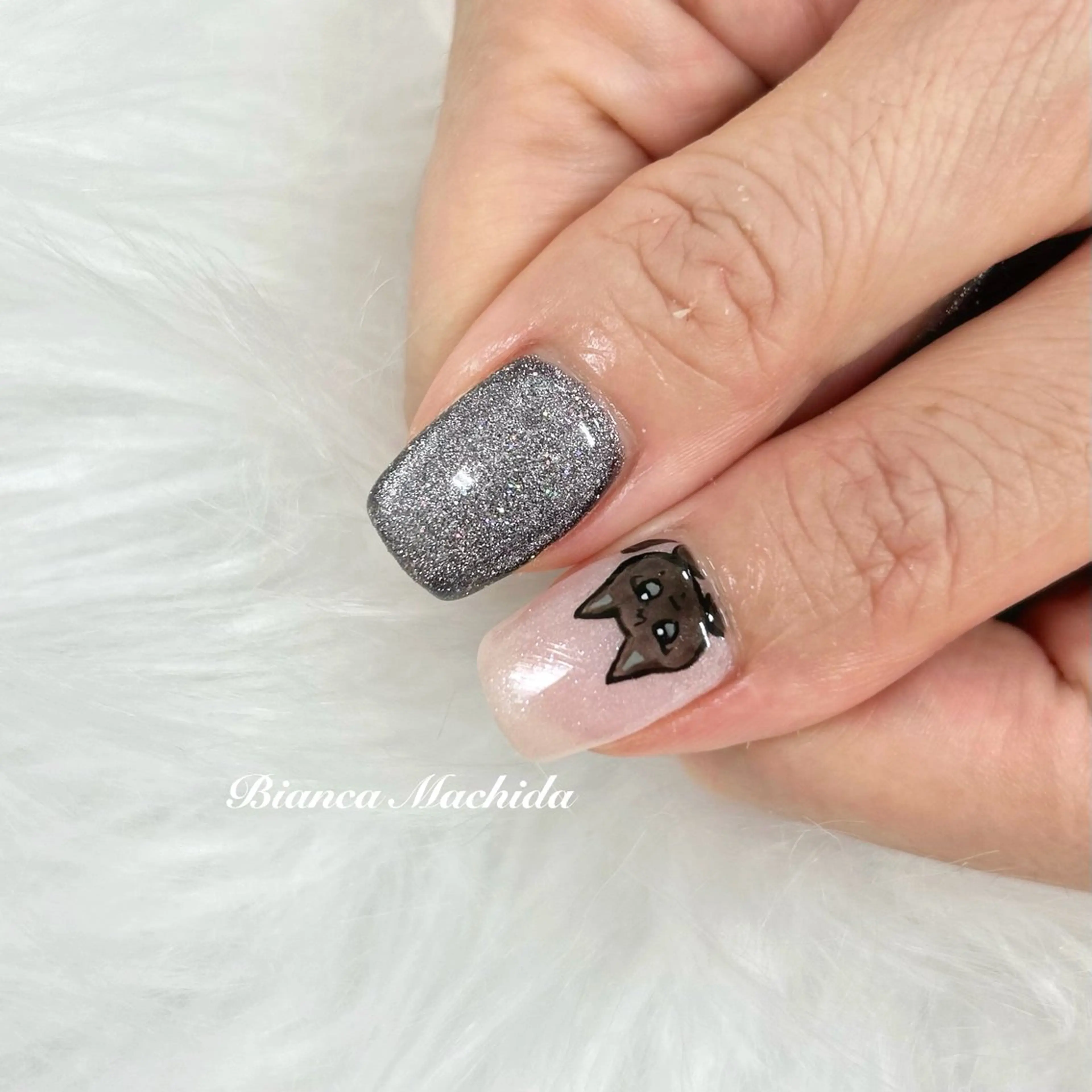 ネイル ハンドネイル ハンドケア Bianca 🪽 Nakajimaのネイルデザイン