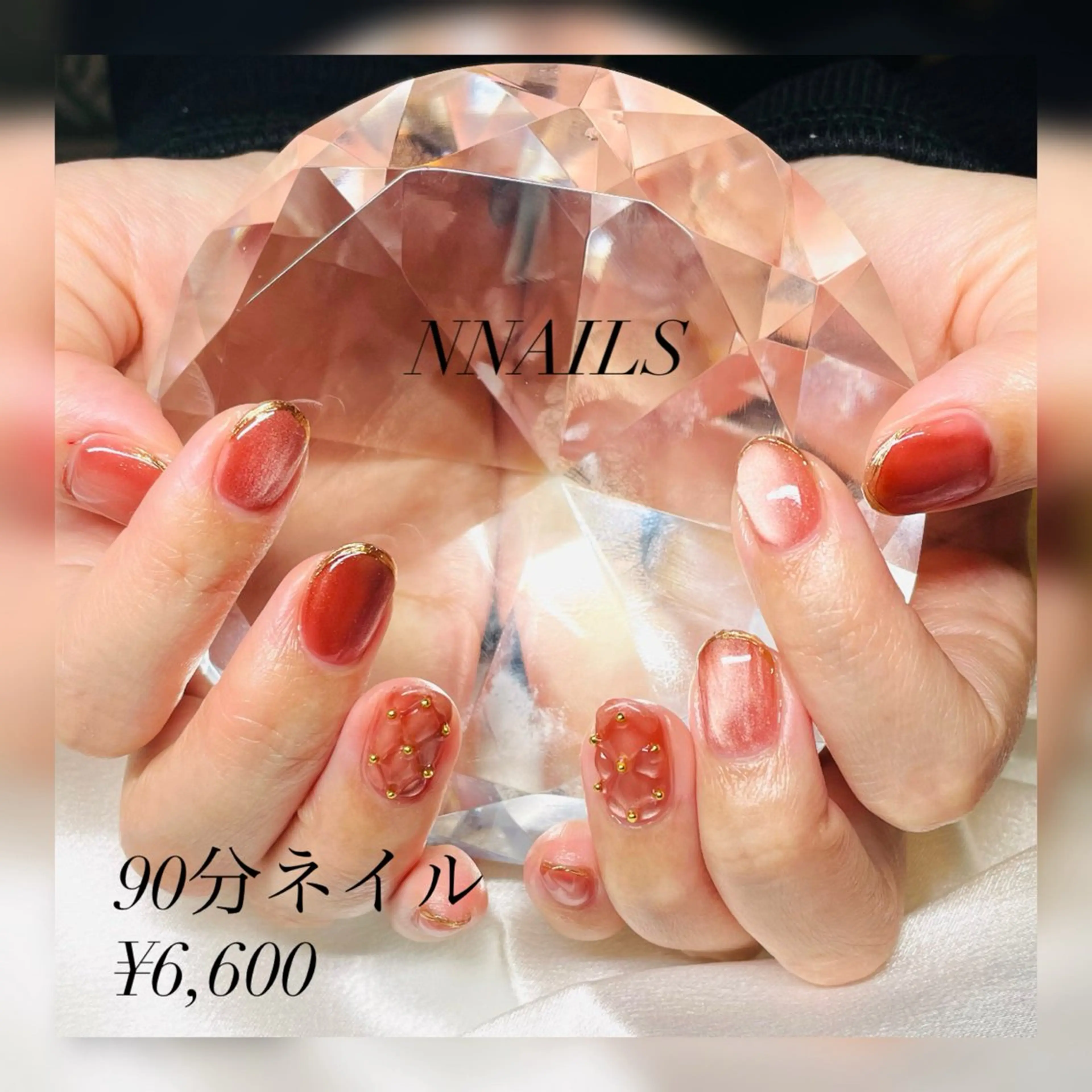 ネイル ミラーネイル ハンドネイル N NAILS所属・N NAILSのネイルデザイン