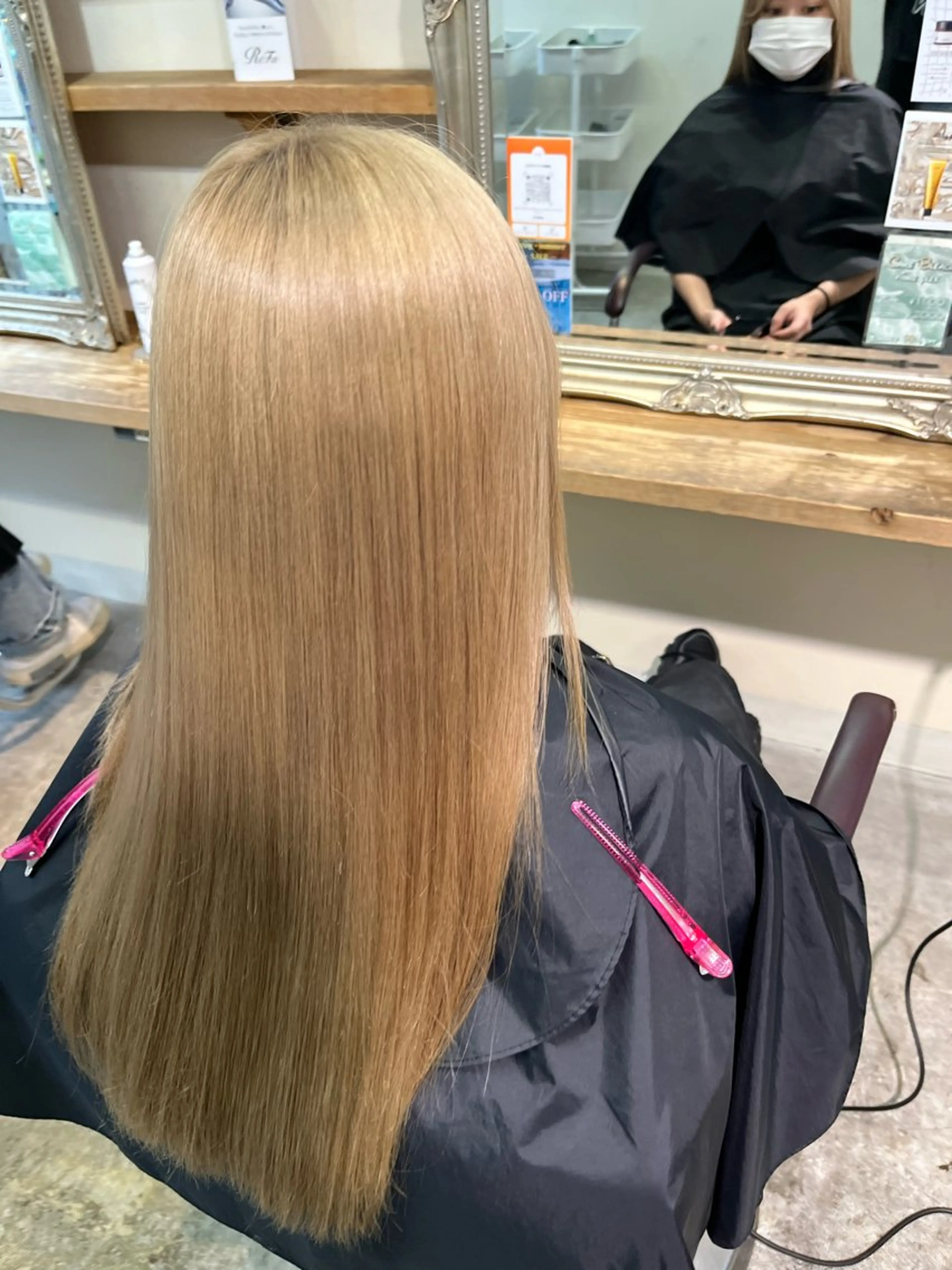 カラー➕トリートメント【Aujuaヘアオイル付き】リペアリティorイミュライズの写真