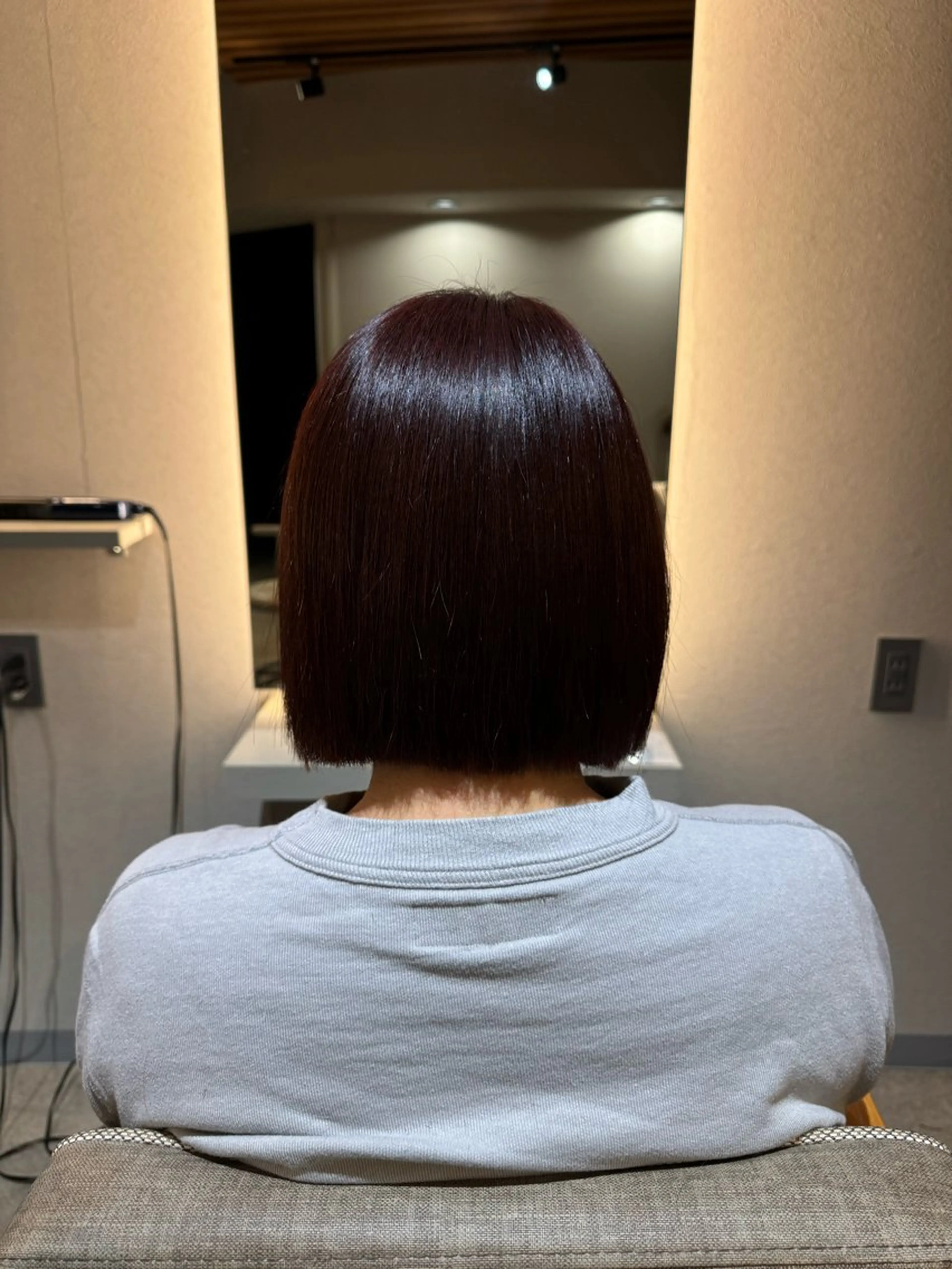 ショート ボブ hyphen所属・山下 遼香のヘアスタイル