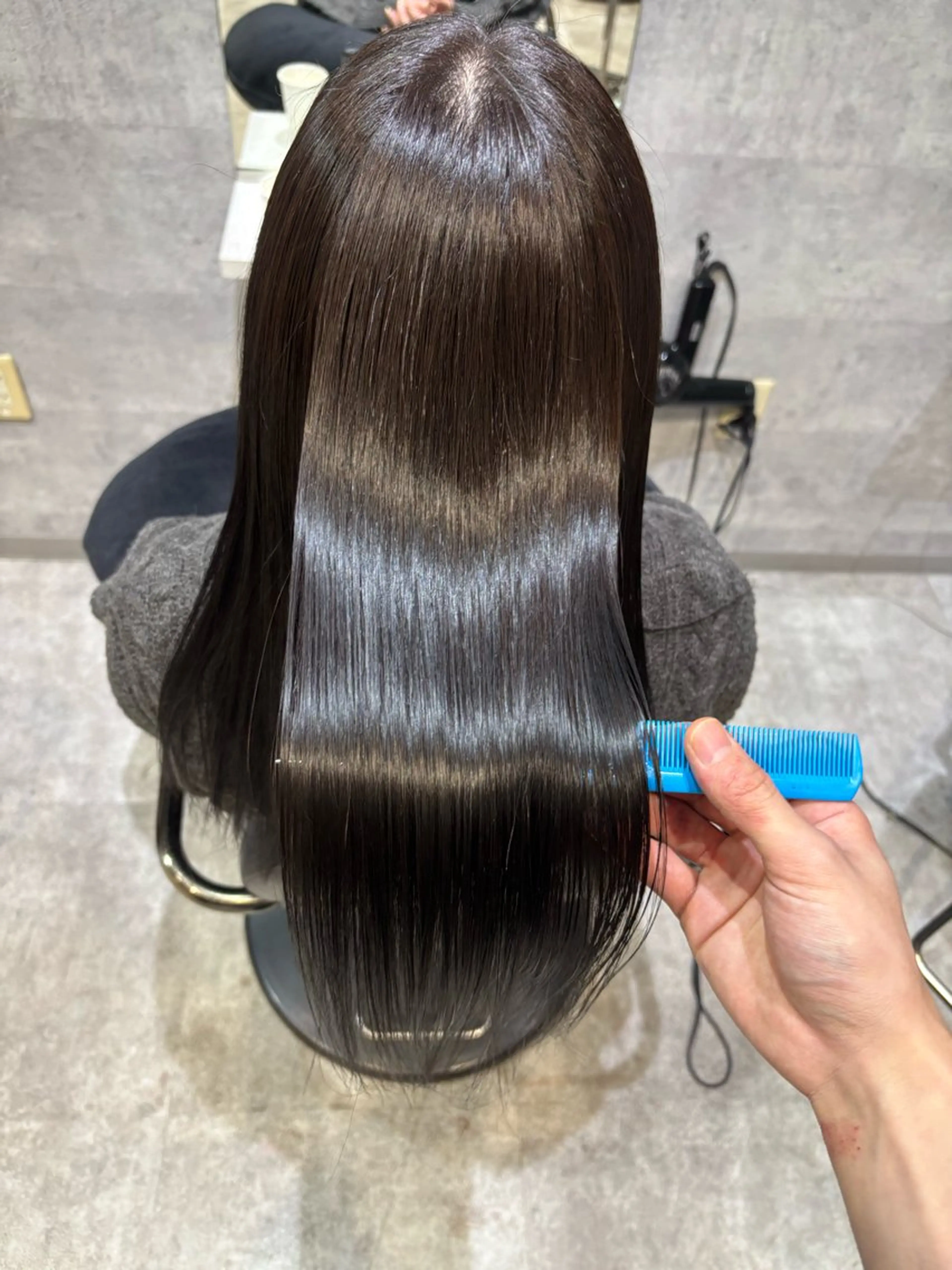 カラー ブラウンカラー ラベンダーカラー ヘアカラー 青木 奏楽のヘアスタイル
