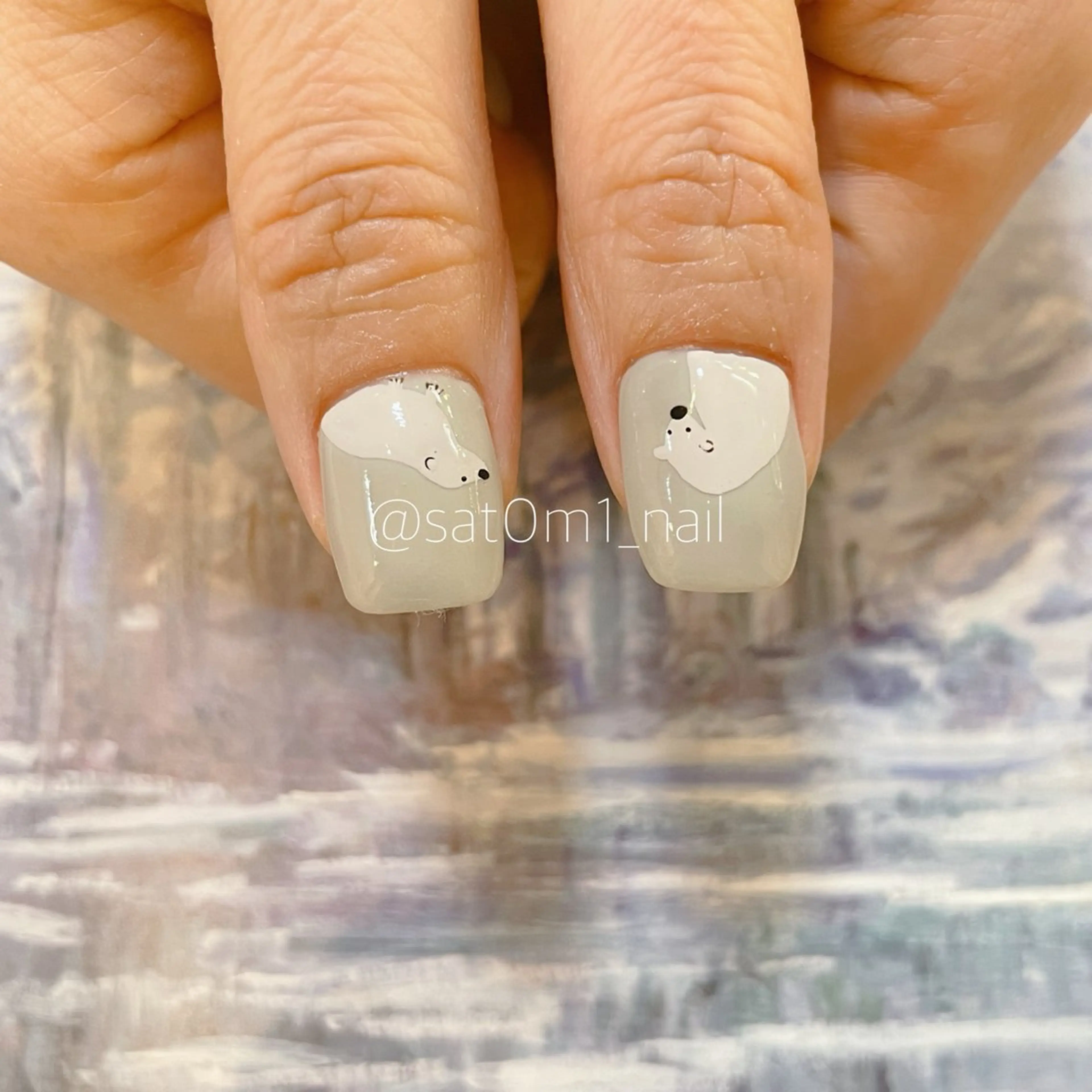 ネイル ハンドネイル 自由が丘✳︎奥沢 nail söpöのネイルデザイン