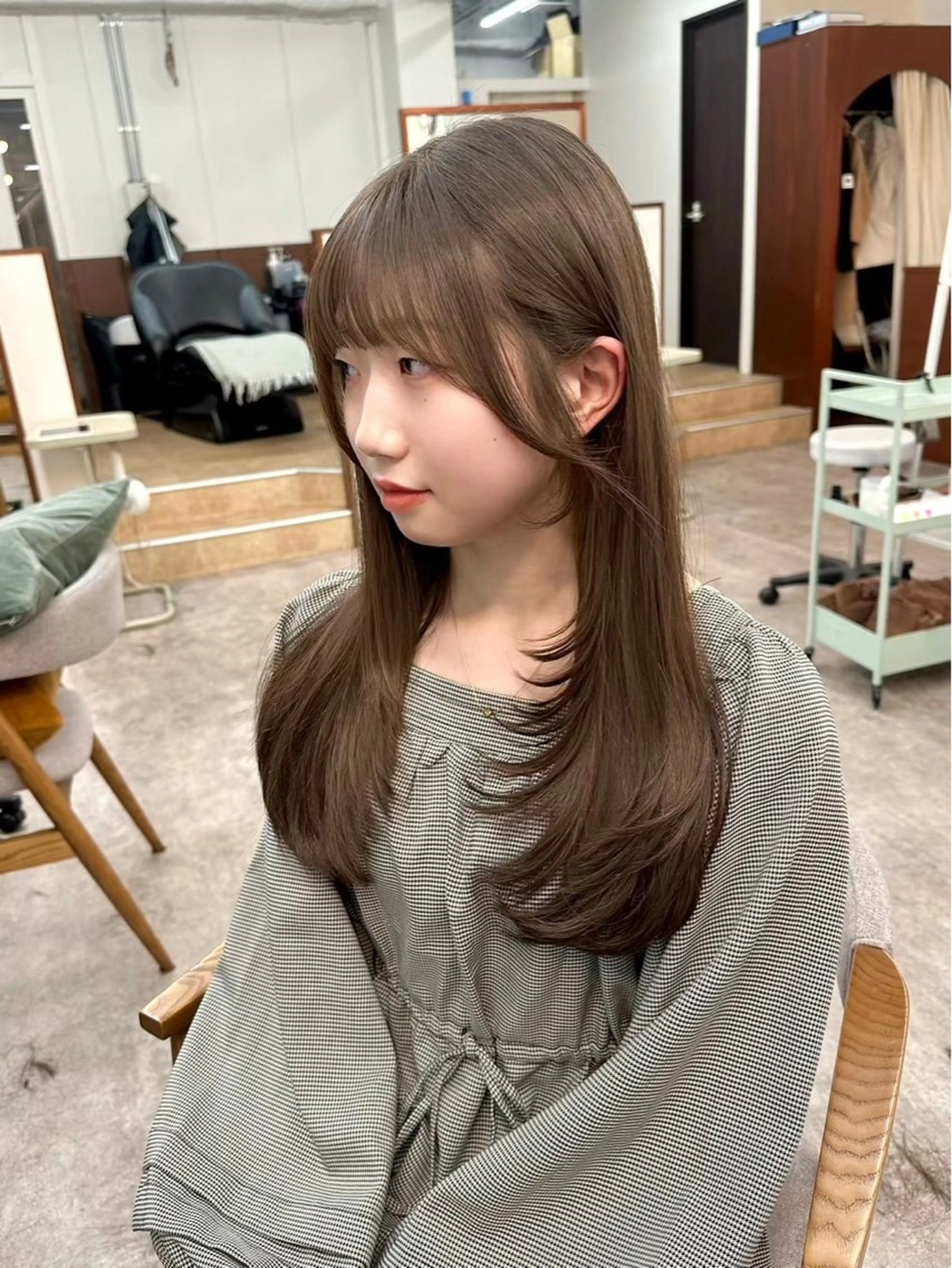 ロング hana✂︎メンズ ニュアンスパーマのヘアスタイル