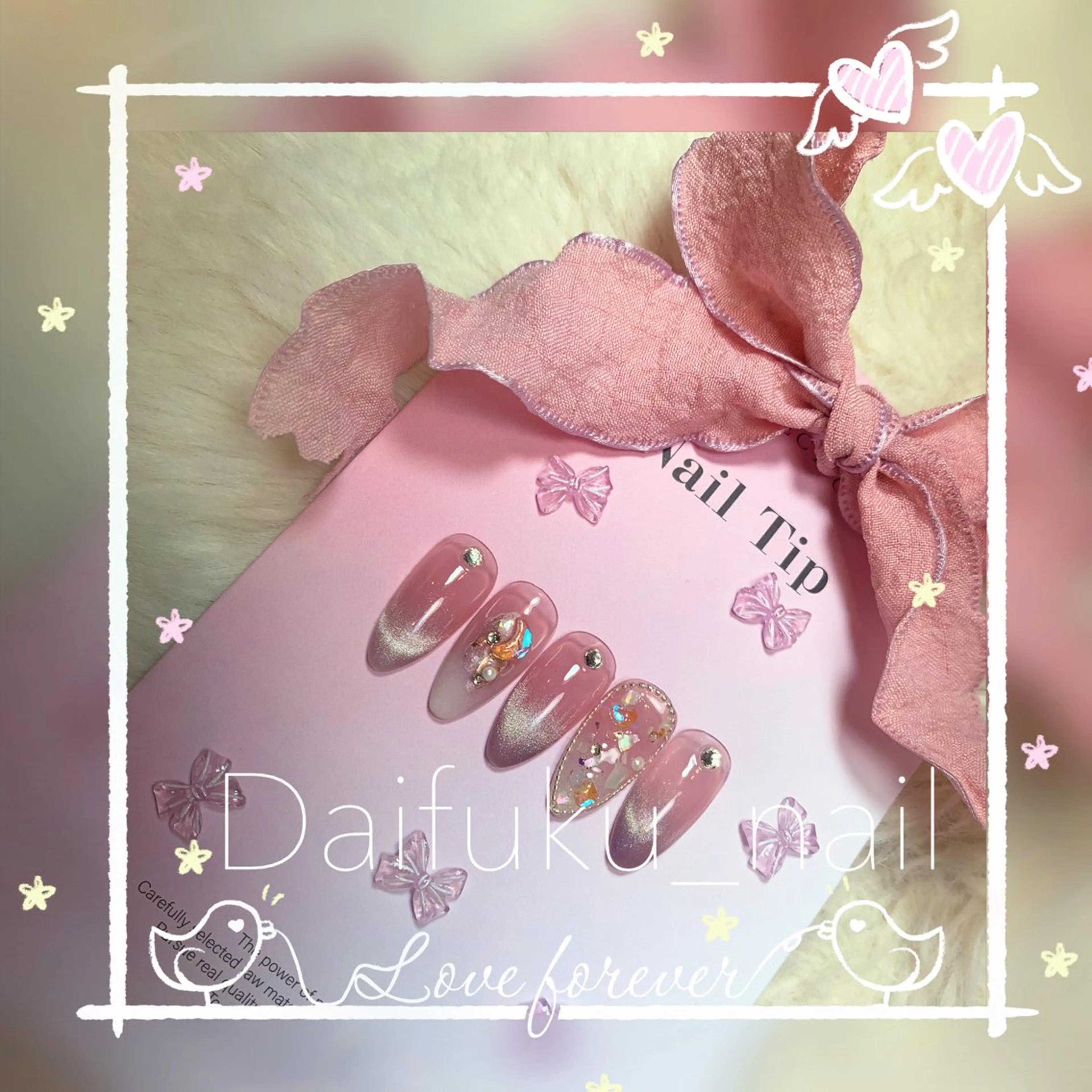 ミディアム ハンドネイル Daifuku_nails所属・Daifuku nailsのネイルデザイン