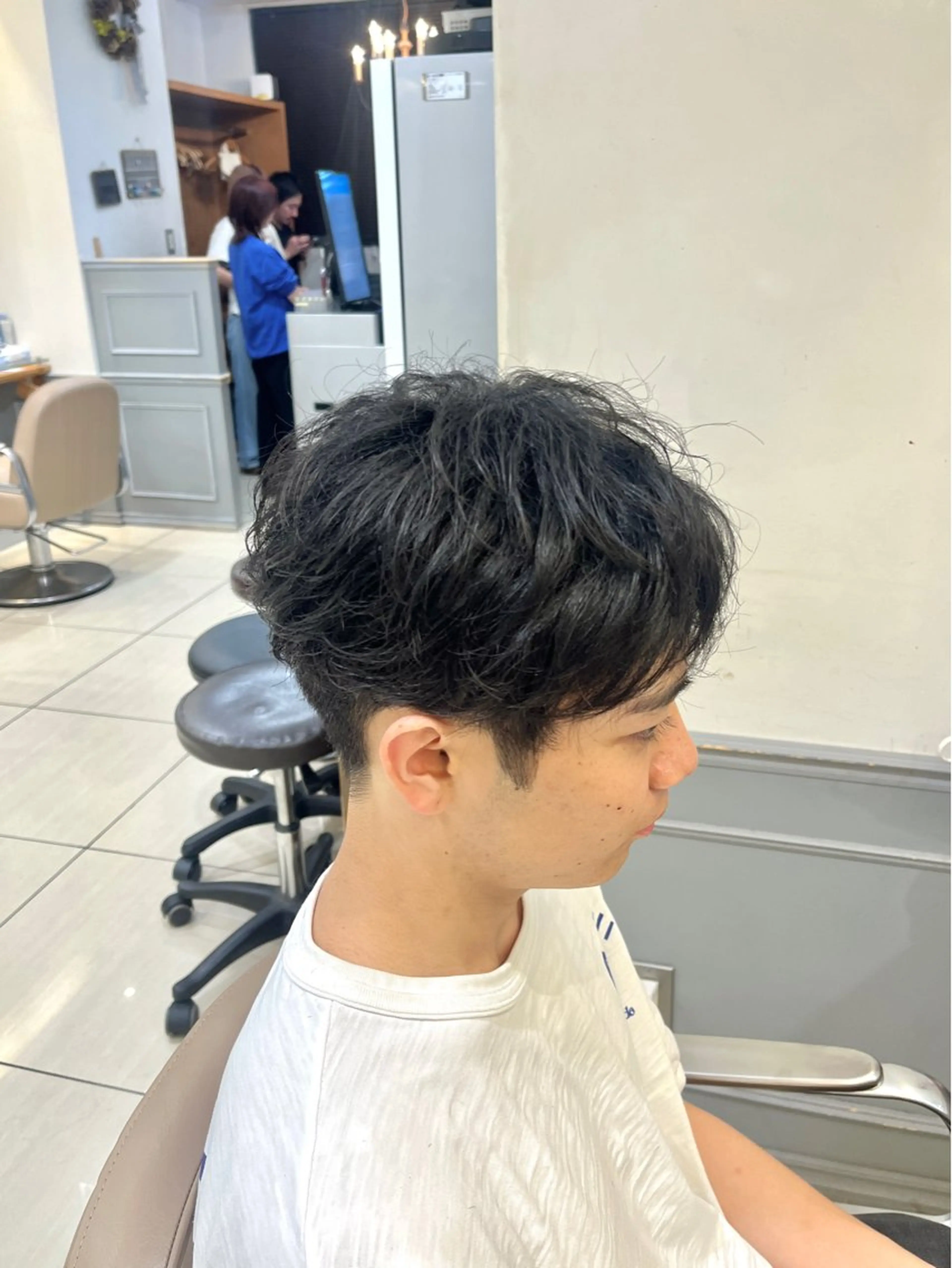 ショート メンズ マッシュ 刈り上げ メンズカットモデル/ 横浜/佐藤桃香 🦥のヘアスタイル