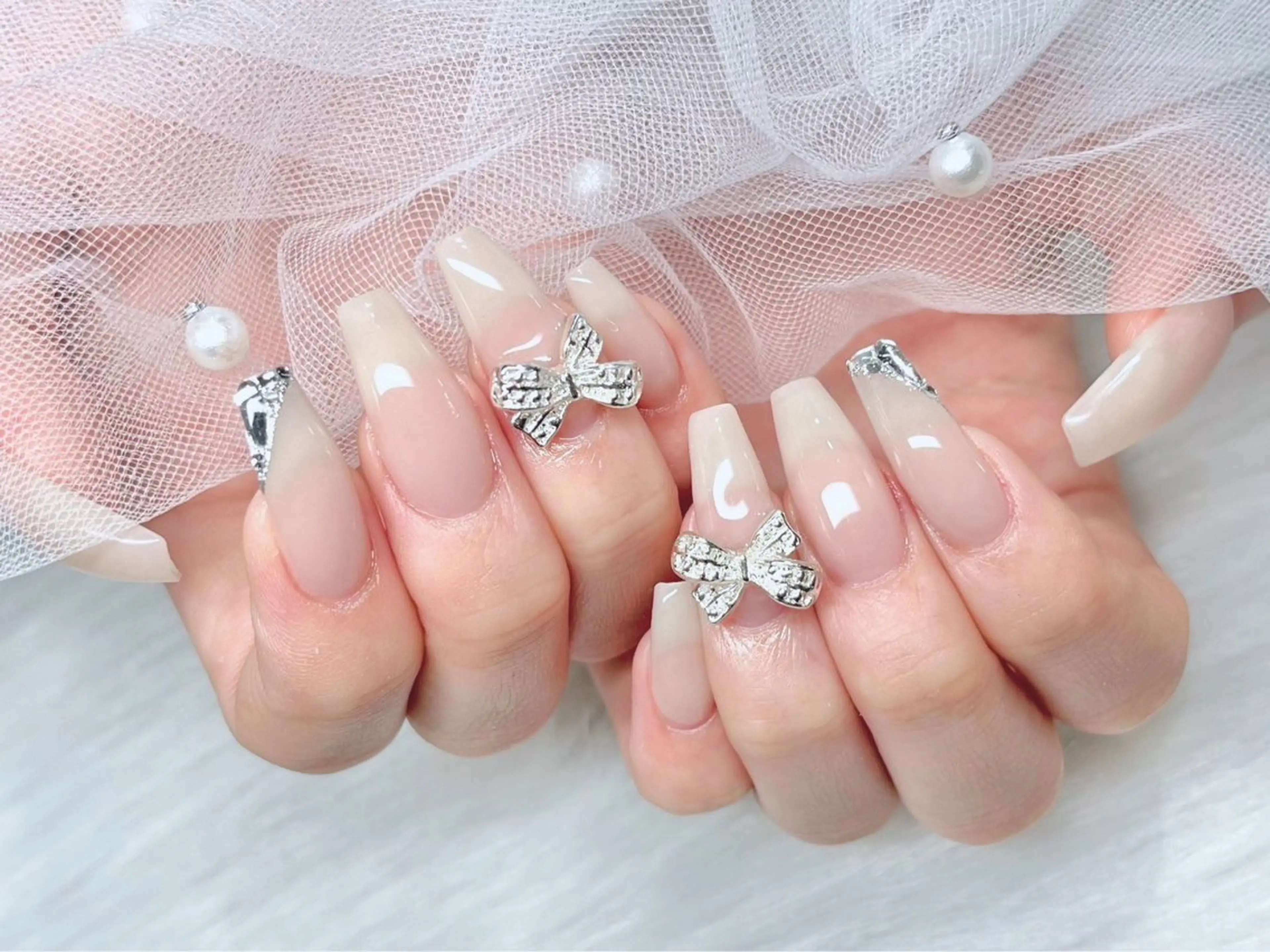 🎀初回オフ無料🎀¥8800→¥8000【人気No.3🤍デザイン4本コース】※オフなしの写真
