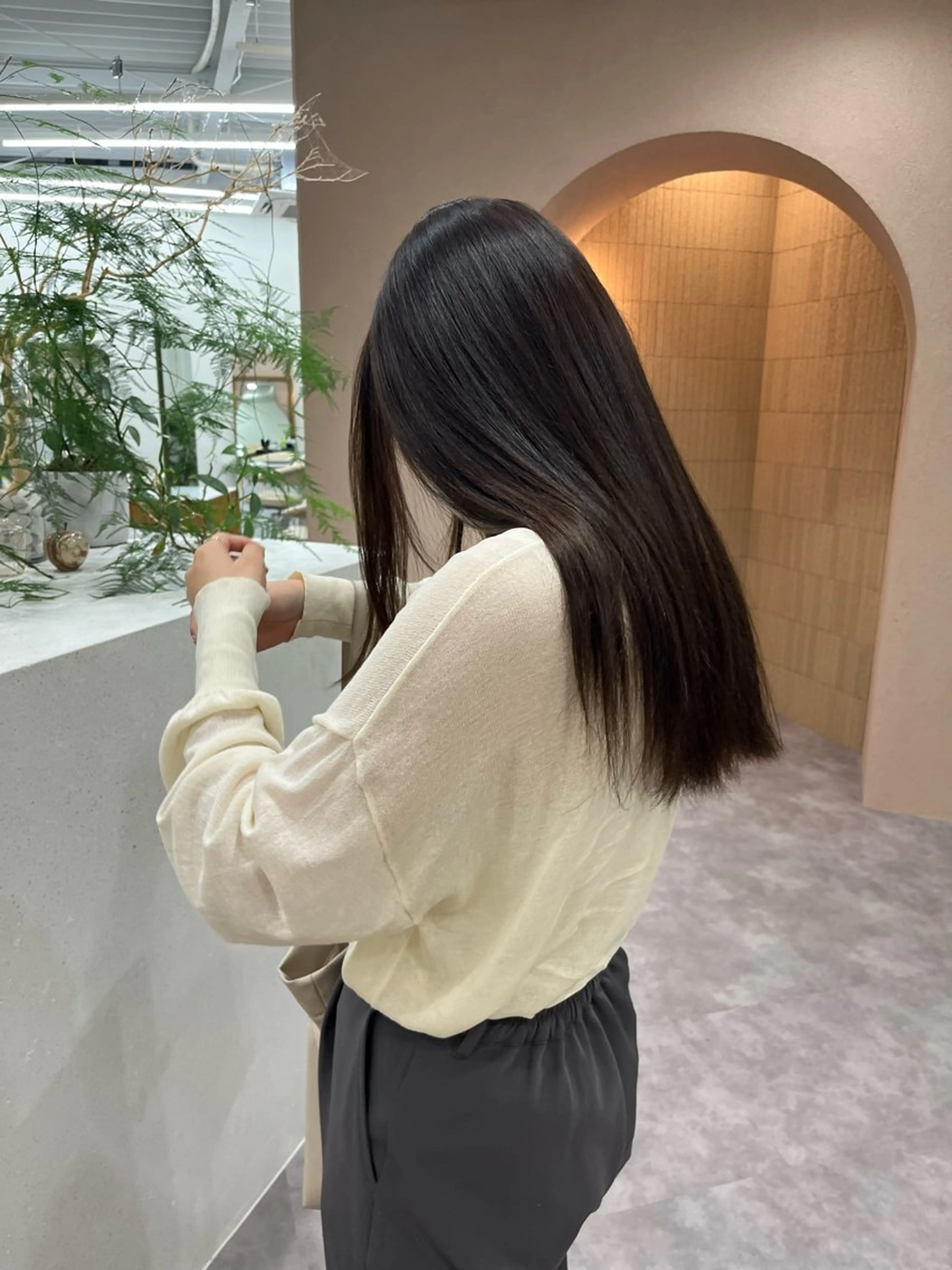 ロング カラー 似合わせカット🌼 沙奈のヘアスタイル