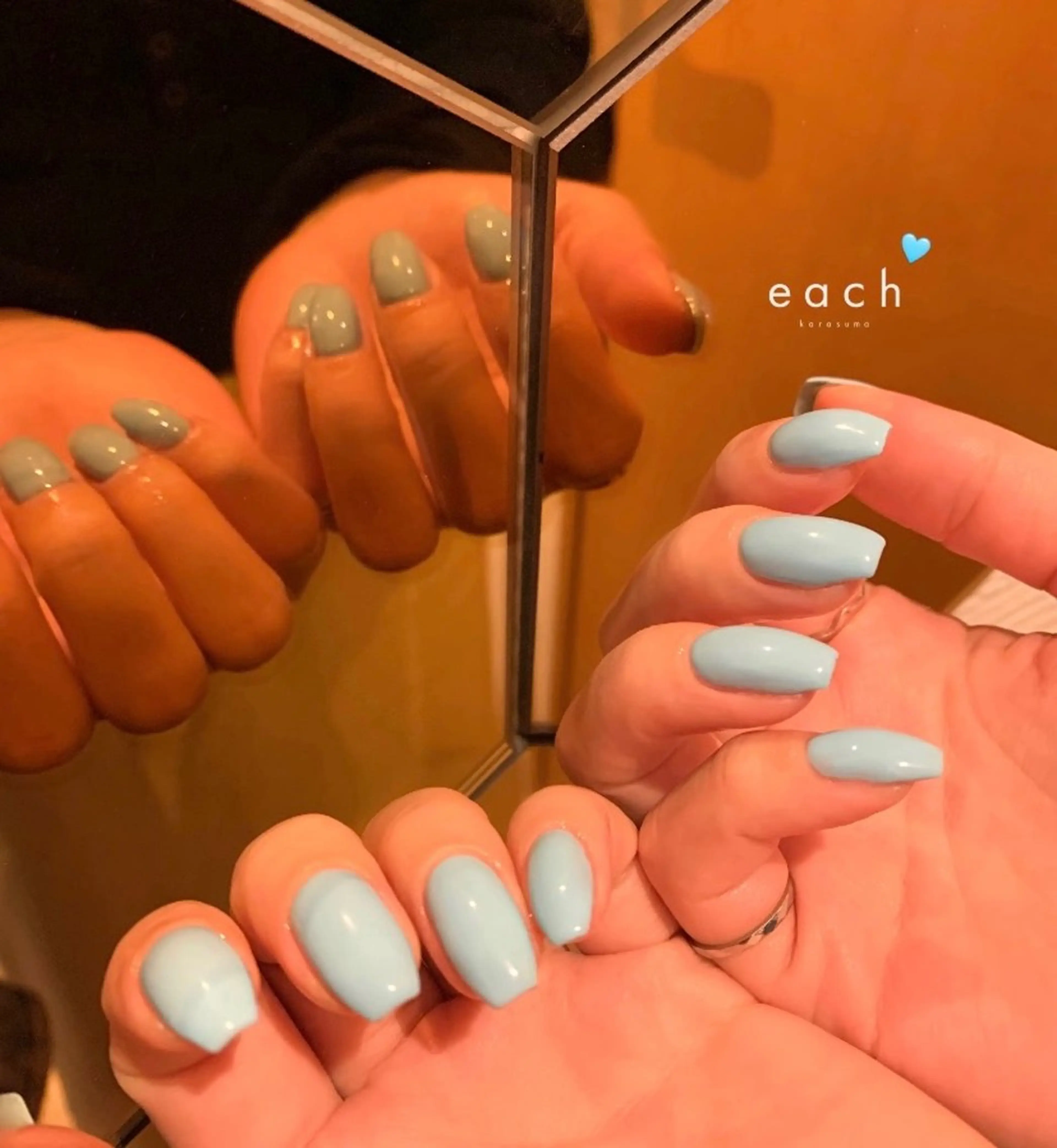 ネイル ハンドネイル each Hibikiのネイルデザイン