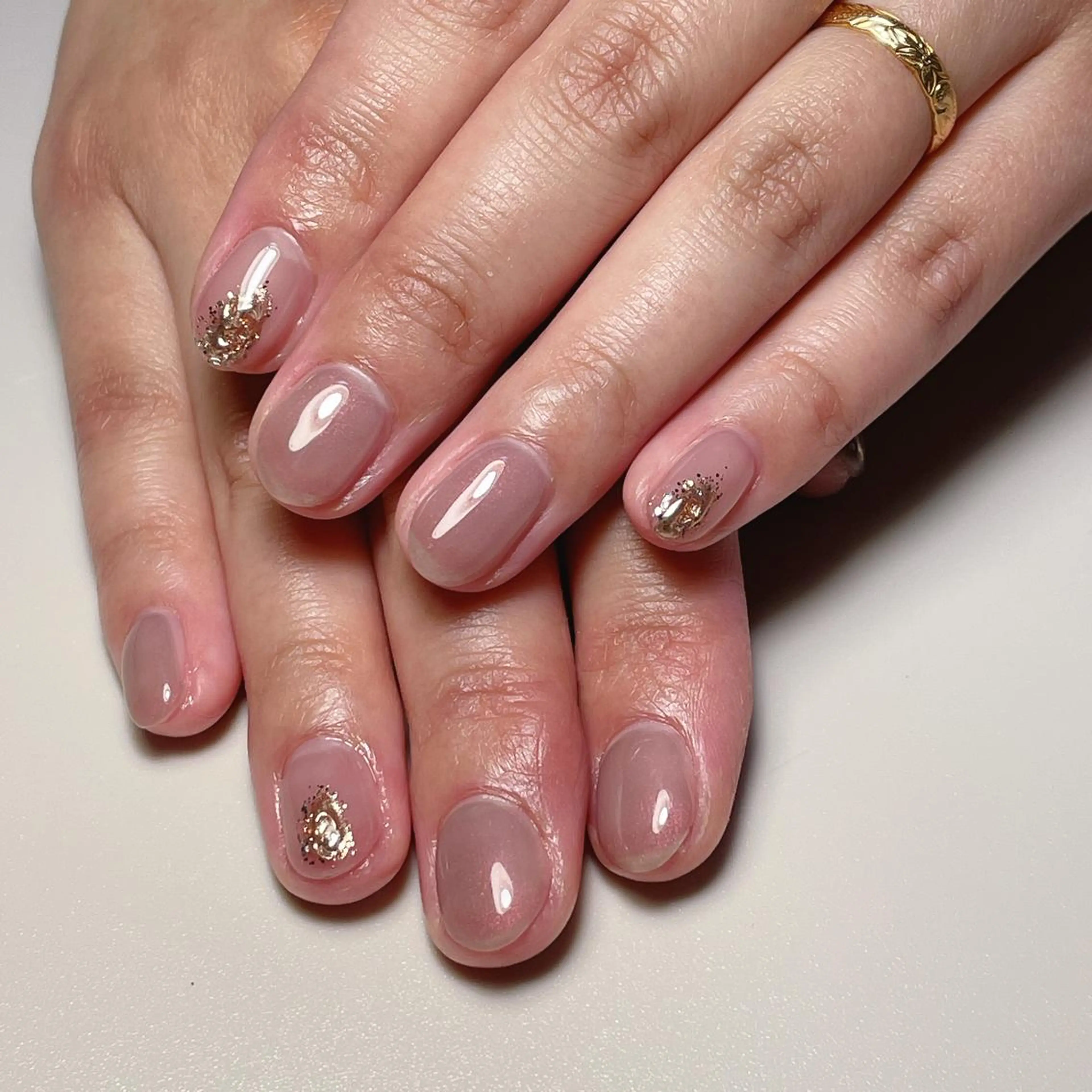 ネイル アートネイル ニュアンスネイル ハンドネイル kipinail 川﨑えりかのネイルデザイン