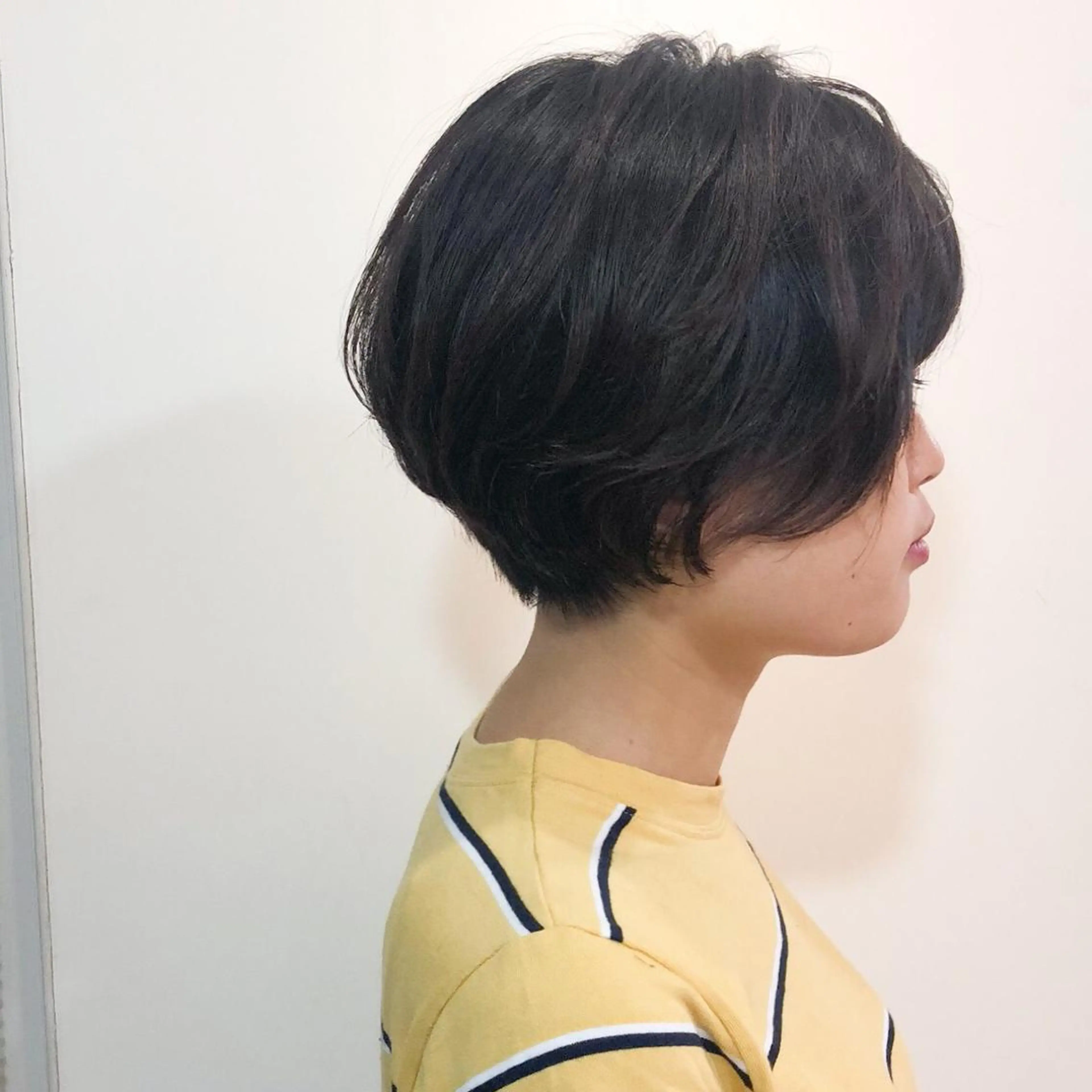 ショート カラー ボブ カット トリートメント 中山 天地のヘアスタイル