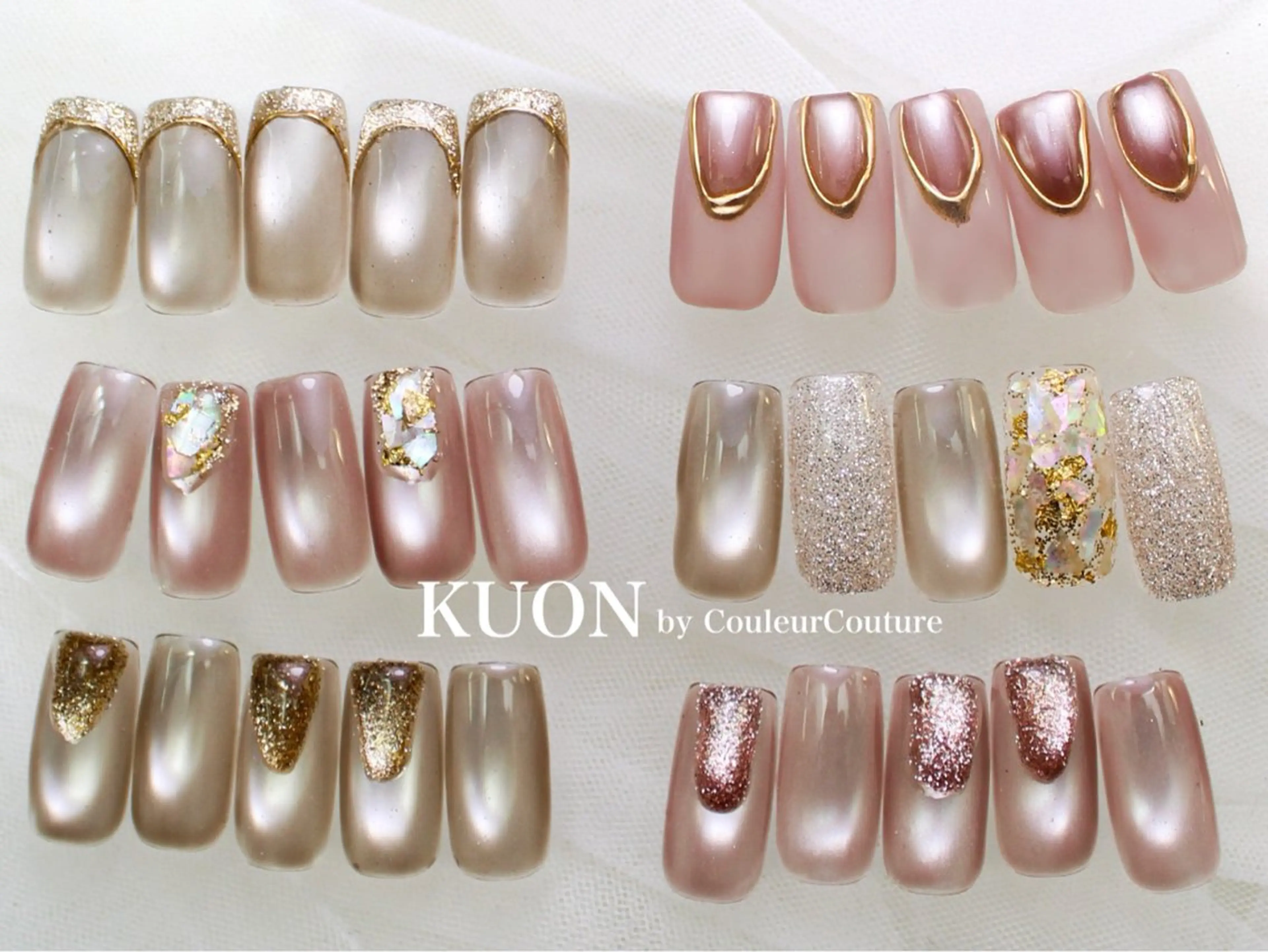 ネイル KUON 本町阿波座のネイルデザイン
