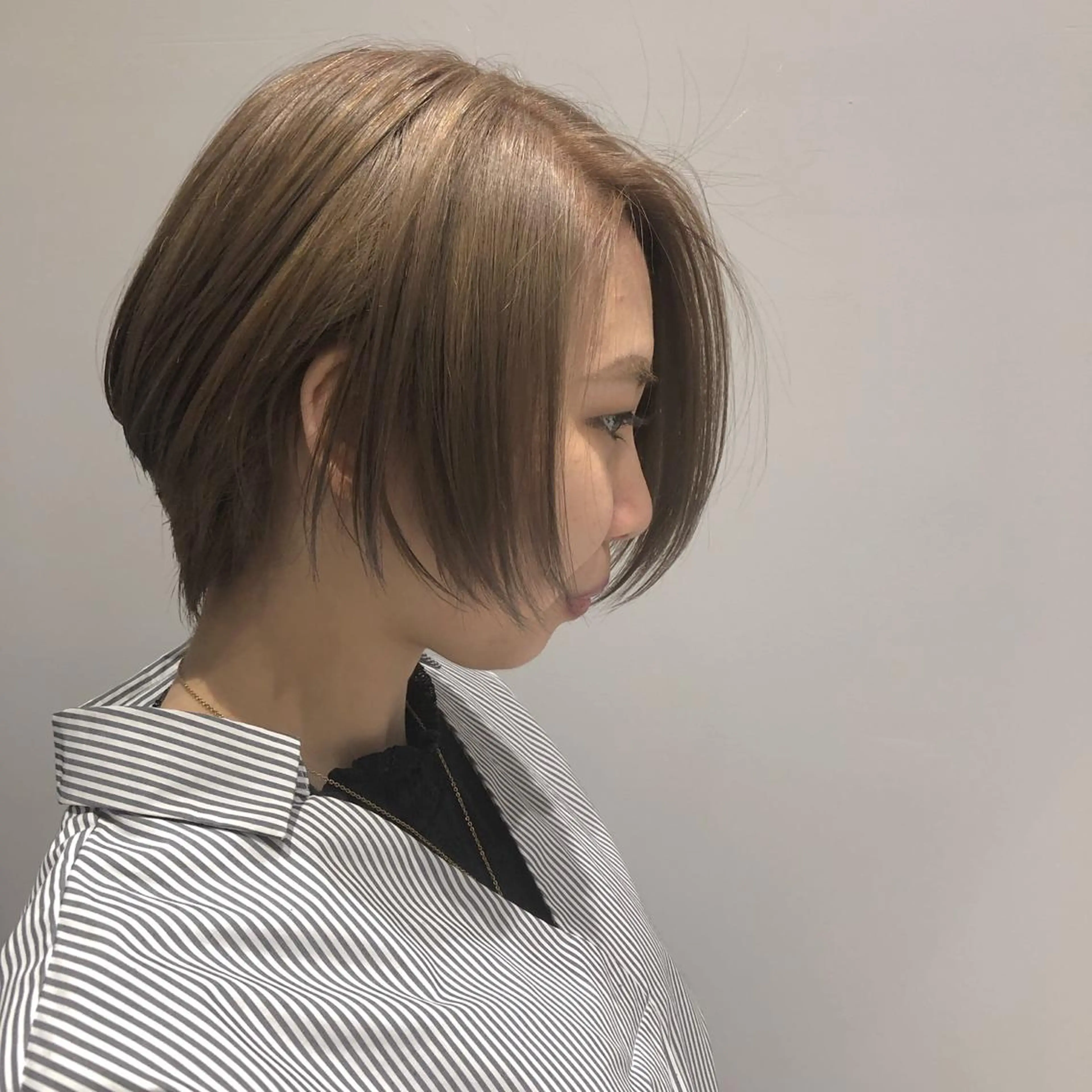 ショート カラー ヘアアレンジ 吉野 優子のマツエク・マツパデザイン