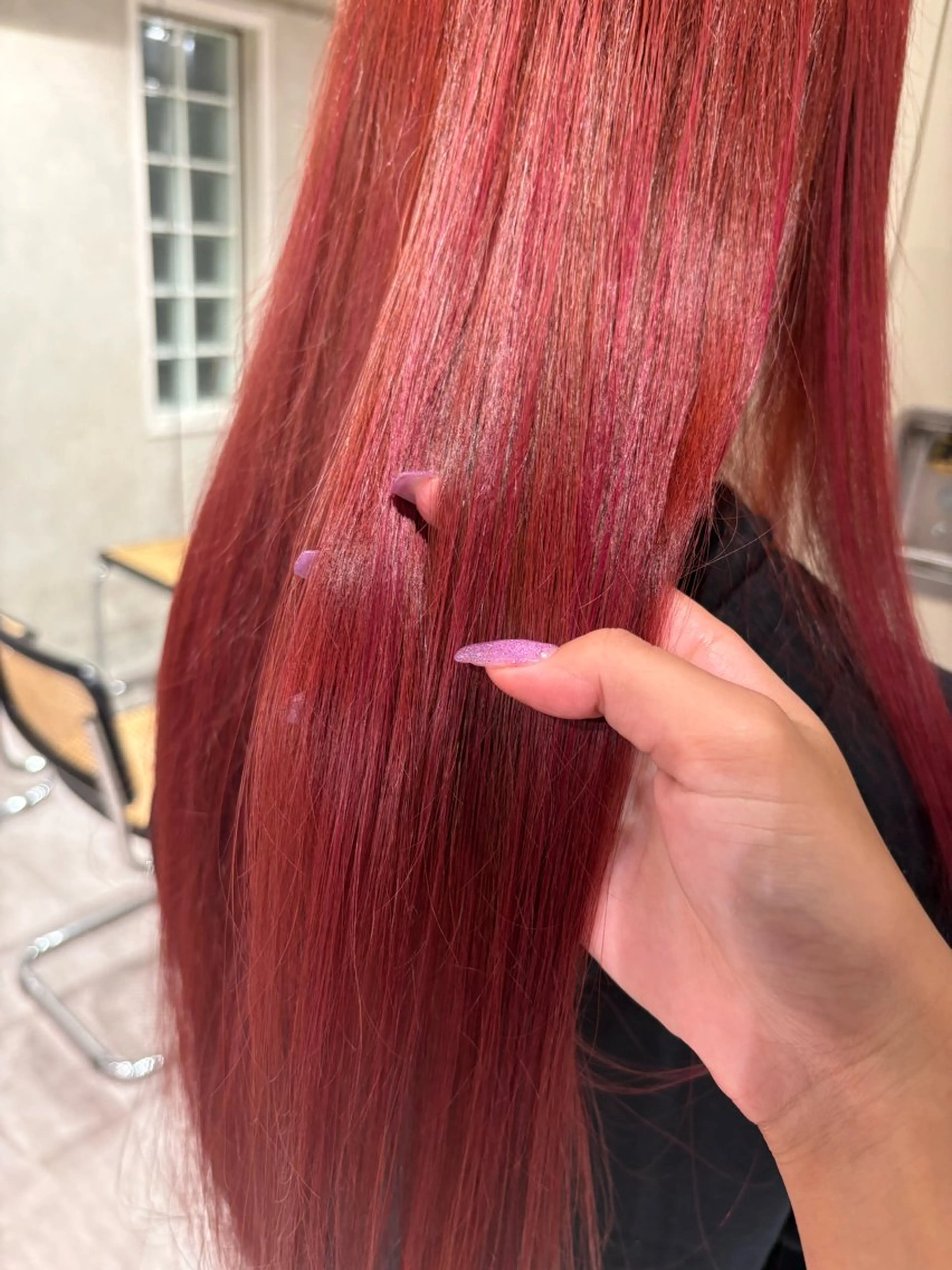 カラー ヘアカラー mao 暖色 海外風カラー🌿❤️のヘアスタイル