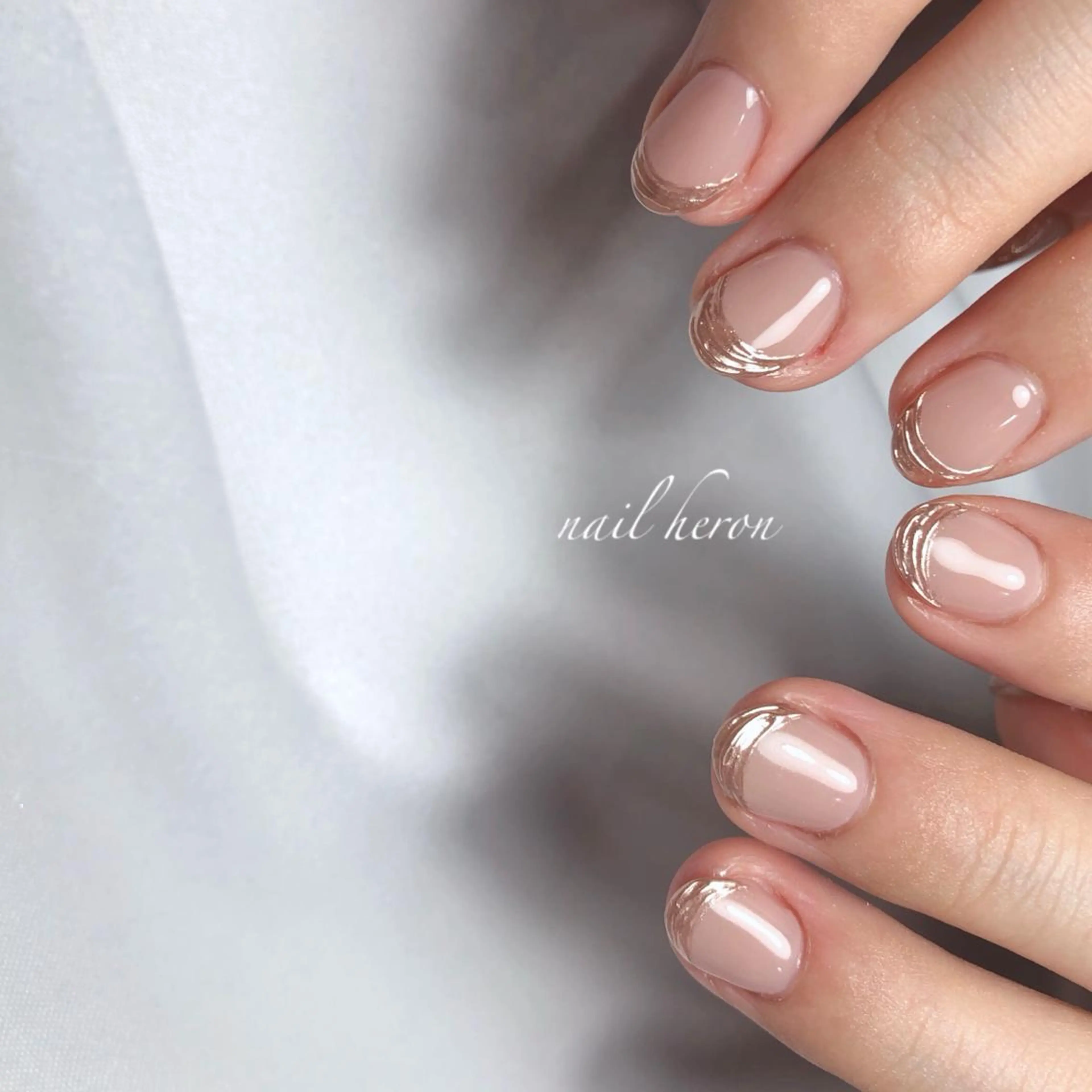 ネイル ミラーネイル ハンドネイル nail heron所属・saki_ nail heronのその他イメージ