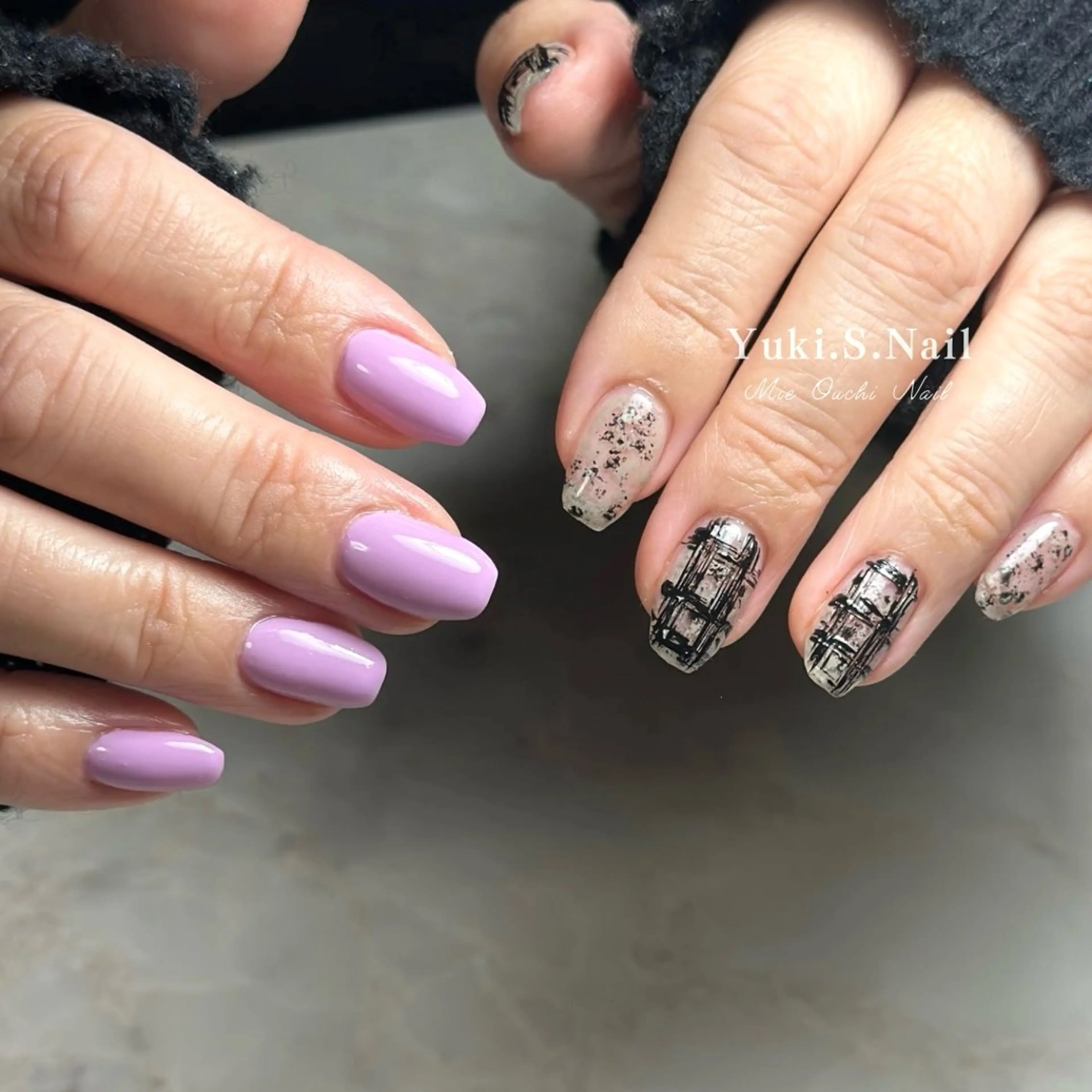 ショート ハンドネイル Yuki S.Nailのネイルデザイン