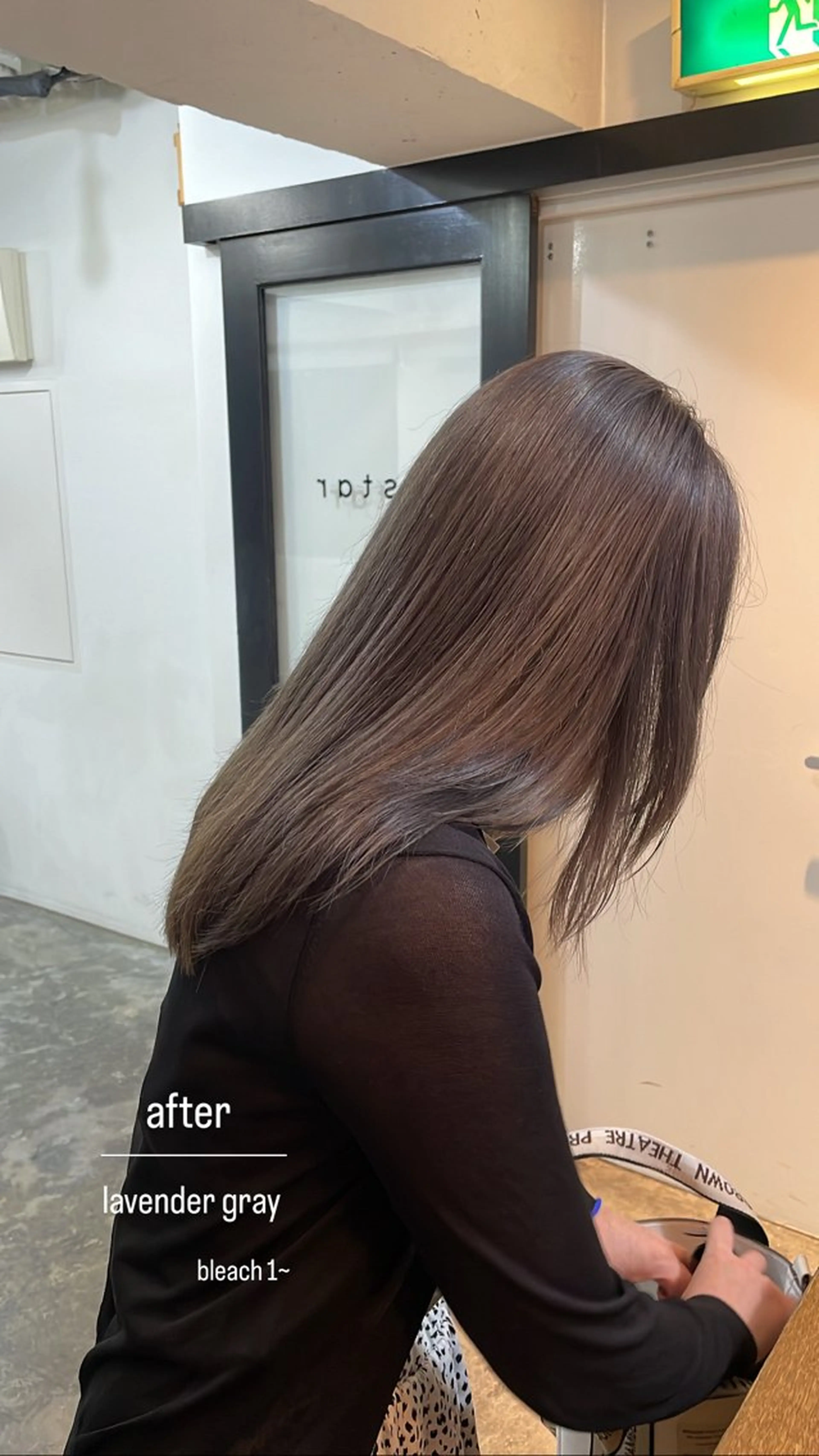 セミロング カラー 透明感カラー astar所属・kotono🪿 透明感カラーのヘアスタイル