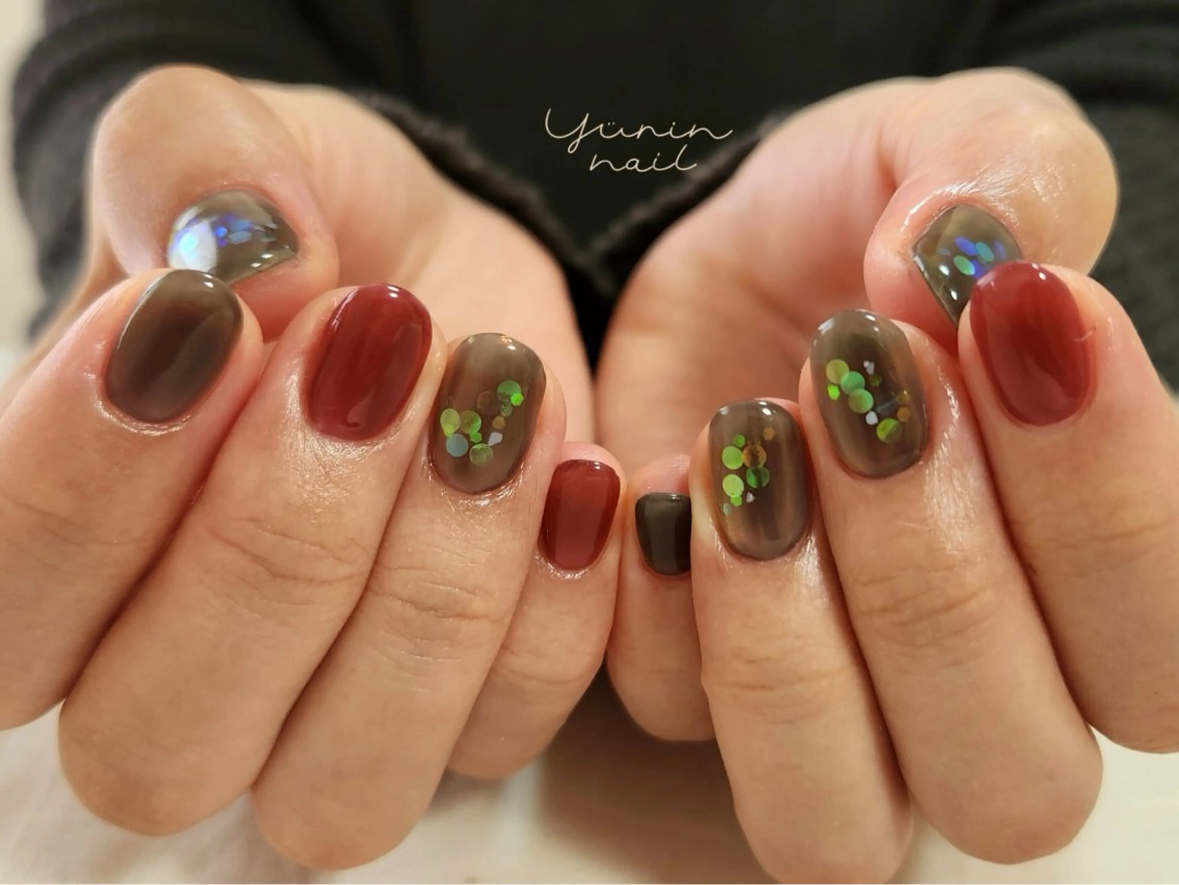 ネイル ハンドネイル ショートネイル専門 yurin nailのネイルデザイン