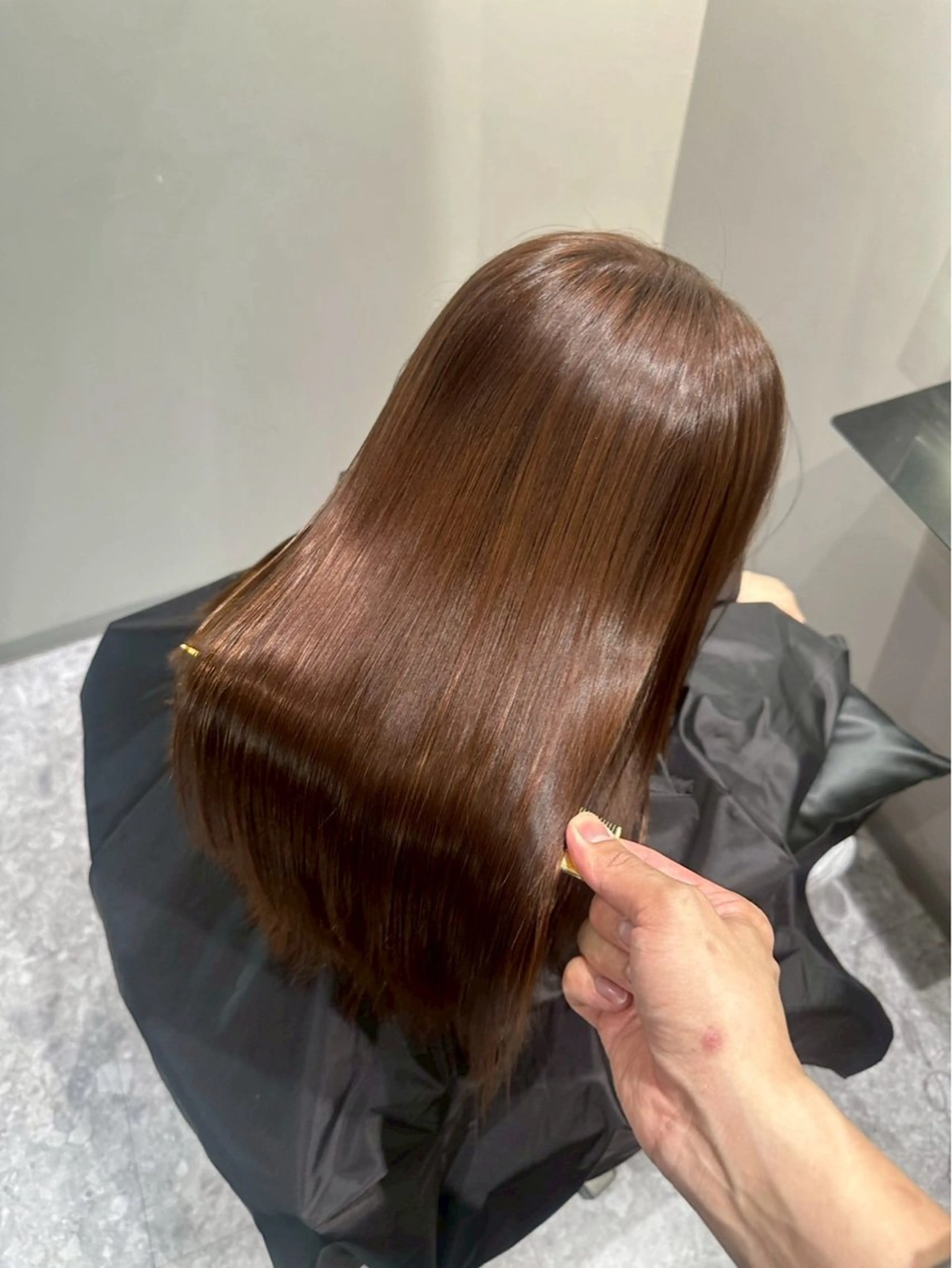 【♥️NEWOPEN記念♥️】カット+ケアカラー+3stepトリートメントの写真