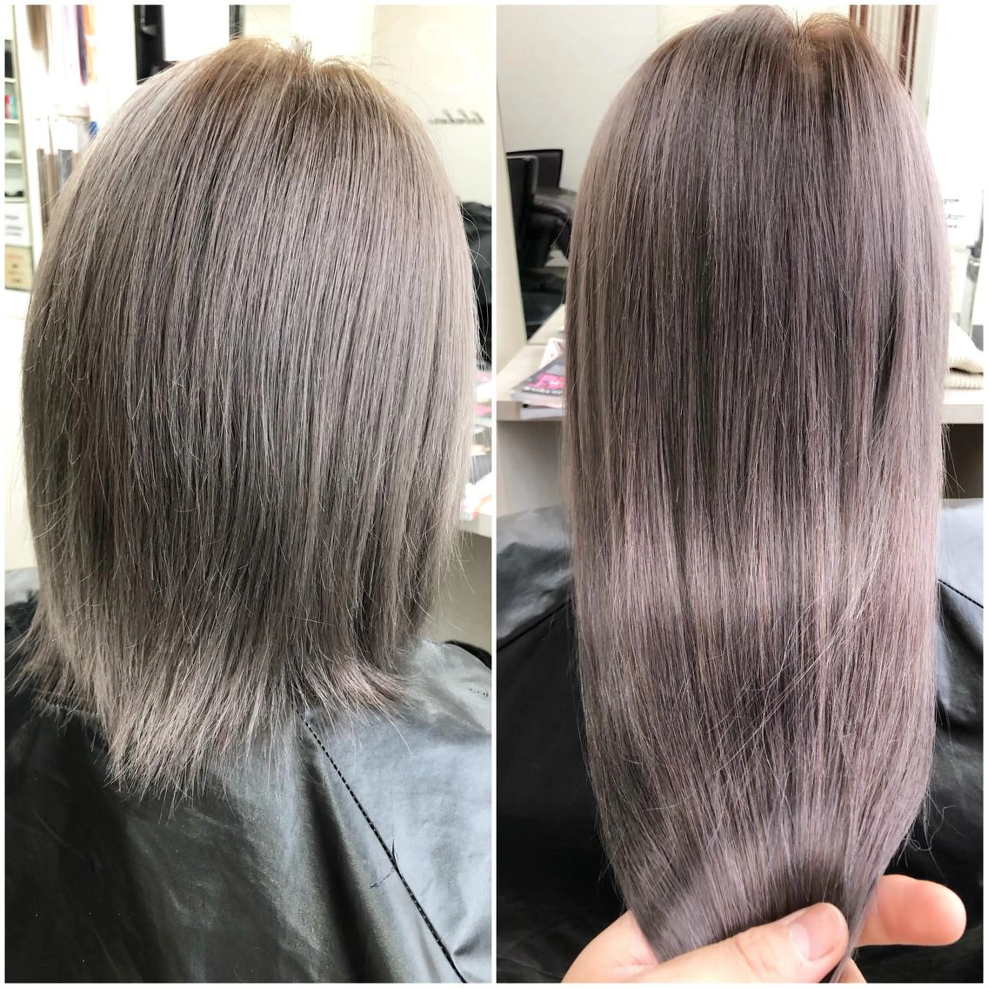 ロング ヘアカラー トリートメント エクステ 池袋🧡ダブルカラー /馴染ませエクステのヘアスタイル