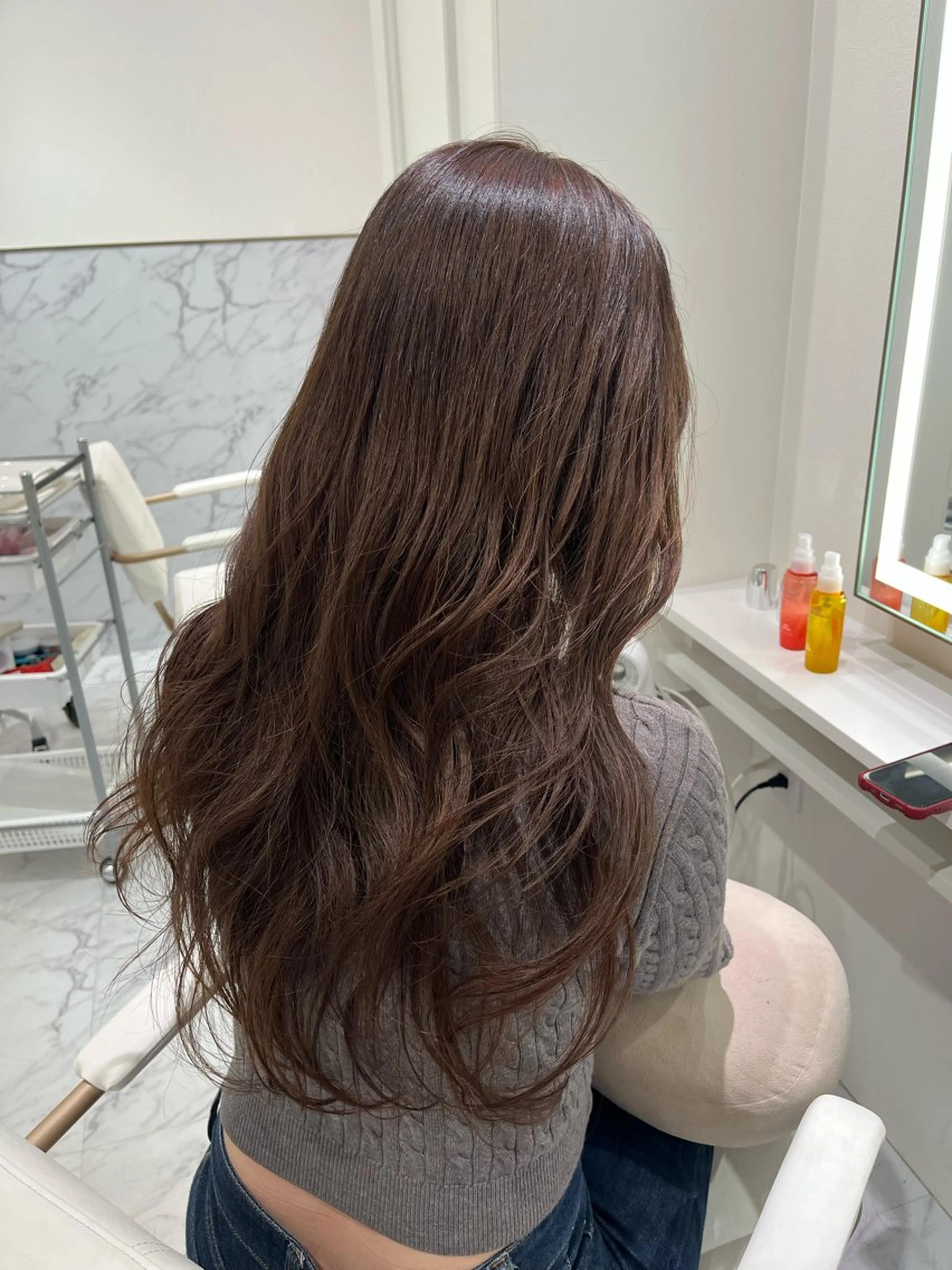 ロング ヘアカラー ParveMix /石田 佳澄🩶のヘアスタイル