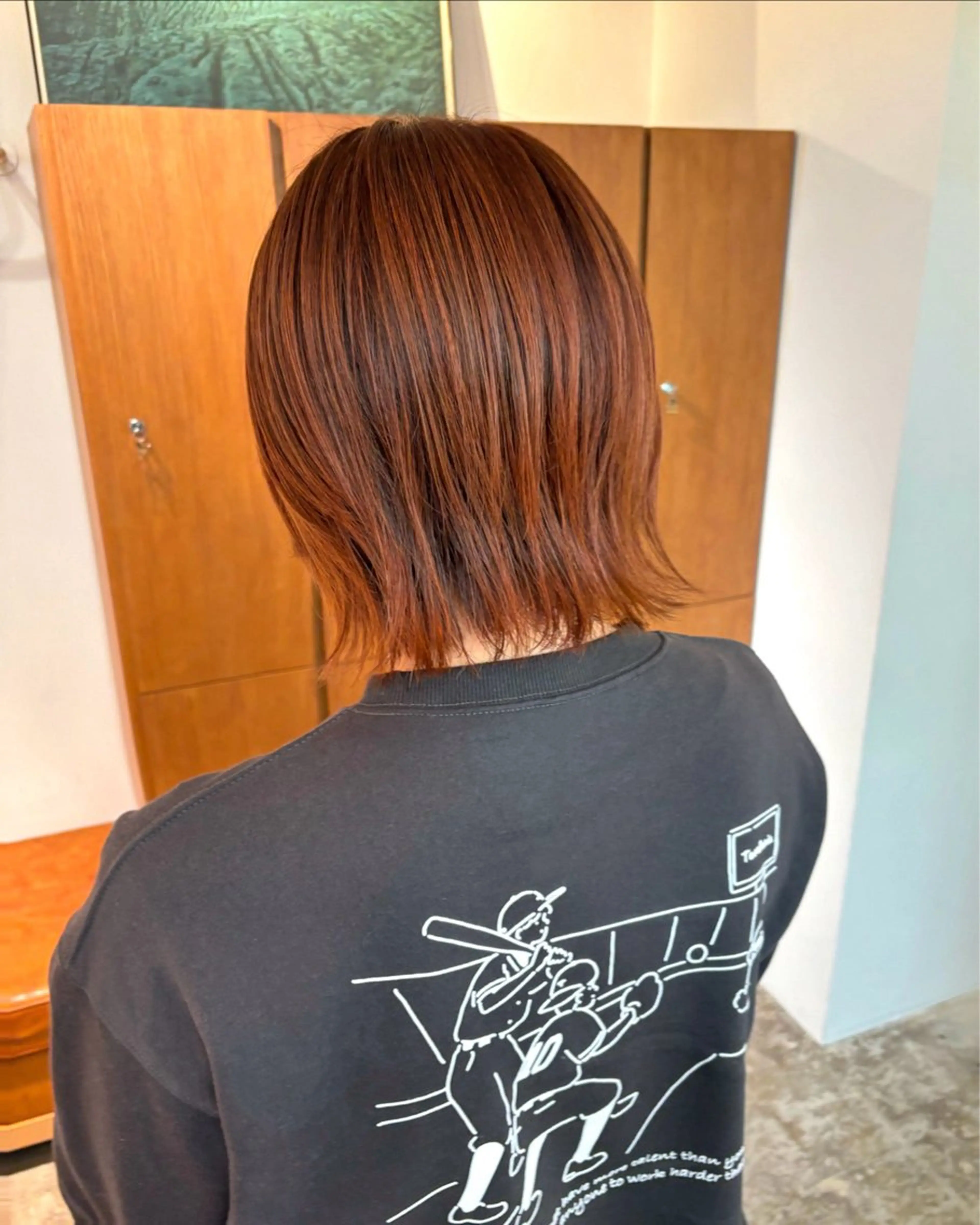 カラー ヘアカラー ヘッドスパ ☑️aiko【艶 カラー・ショート募】のヘアスタイル