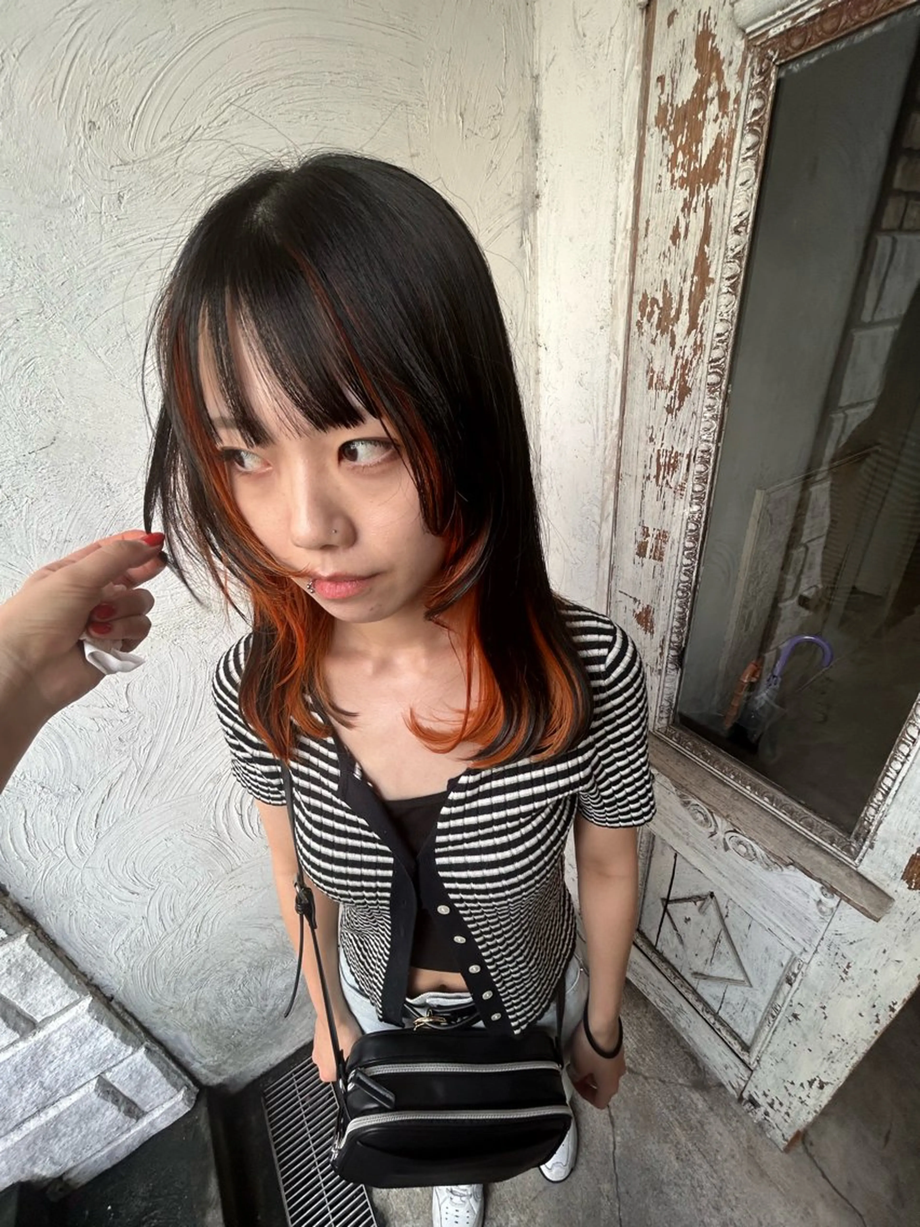 ミディアム カラー お任せヘア☘️☘️ 及川渚のヘアスタイル