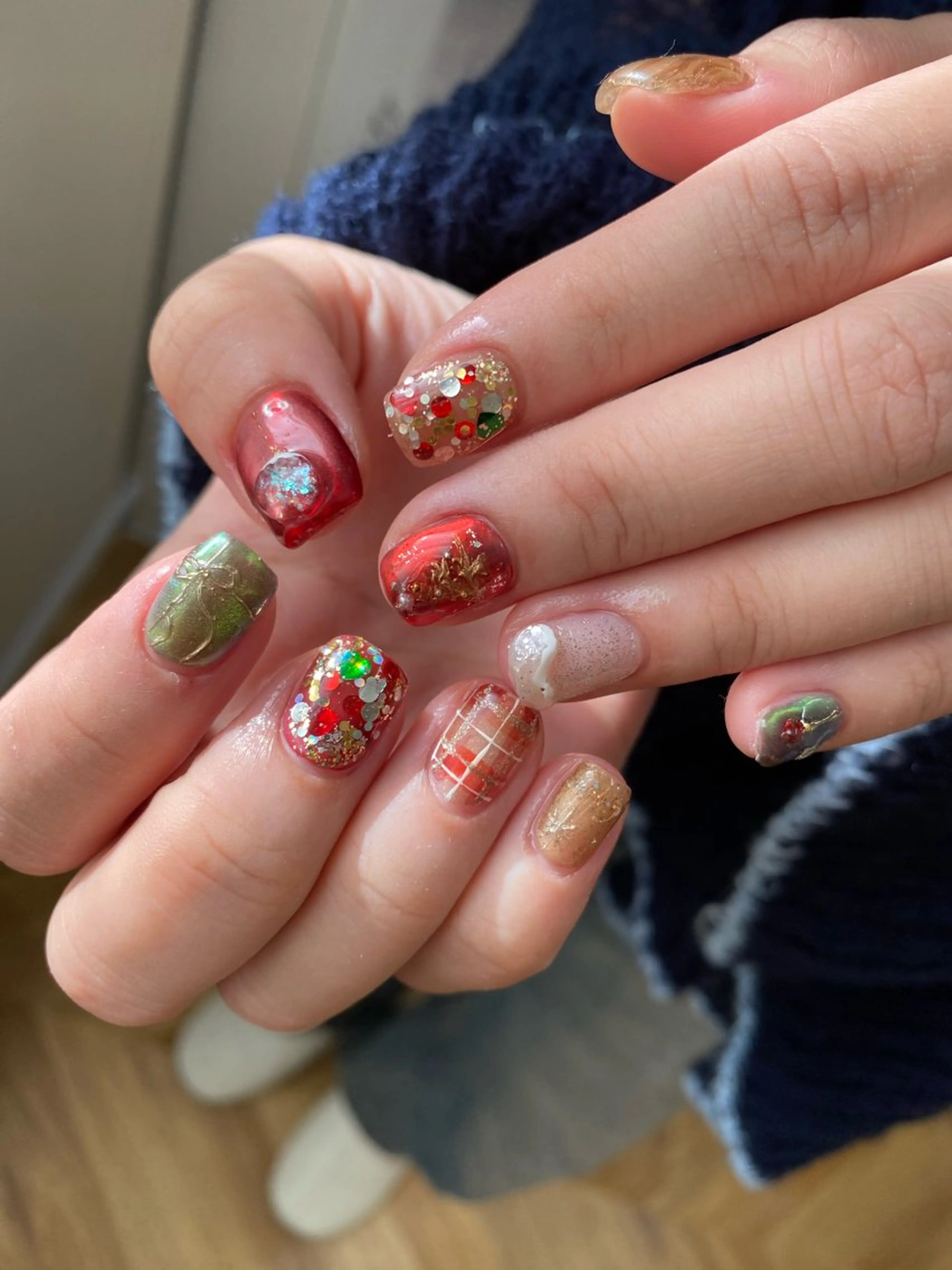 ネイル ジェルネイル マグネットネイル 持ち込み ニュアンスネイル ワンカラーネイル ハンドネイル 草加ニュアンスネイル 🌚hersのネイルデザイン