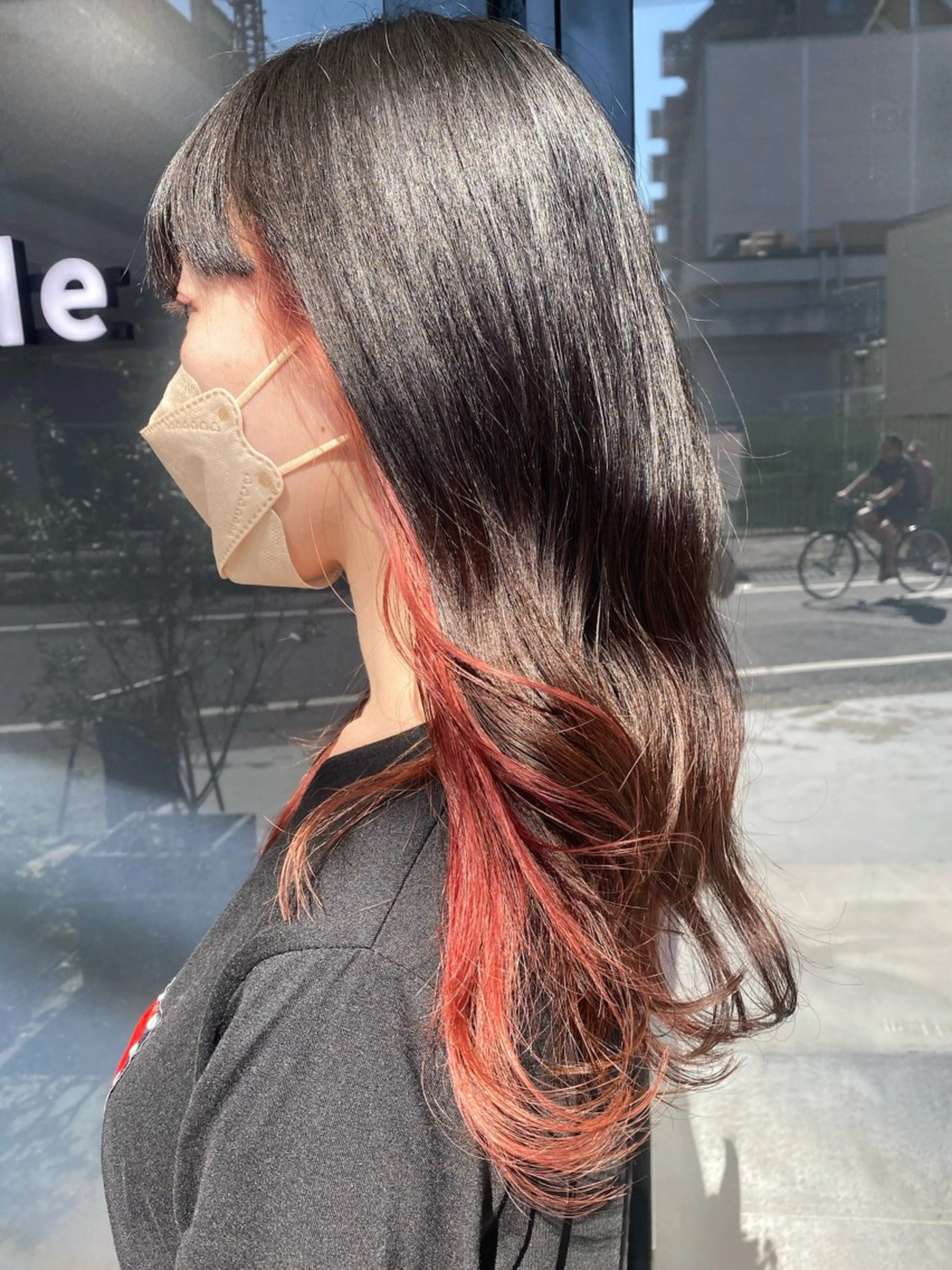 カラー ヘアカラー 透明感カラー/パーマ 🌀アオノアユミのヘアスタイル