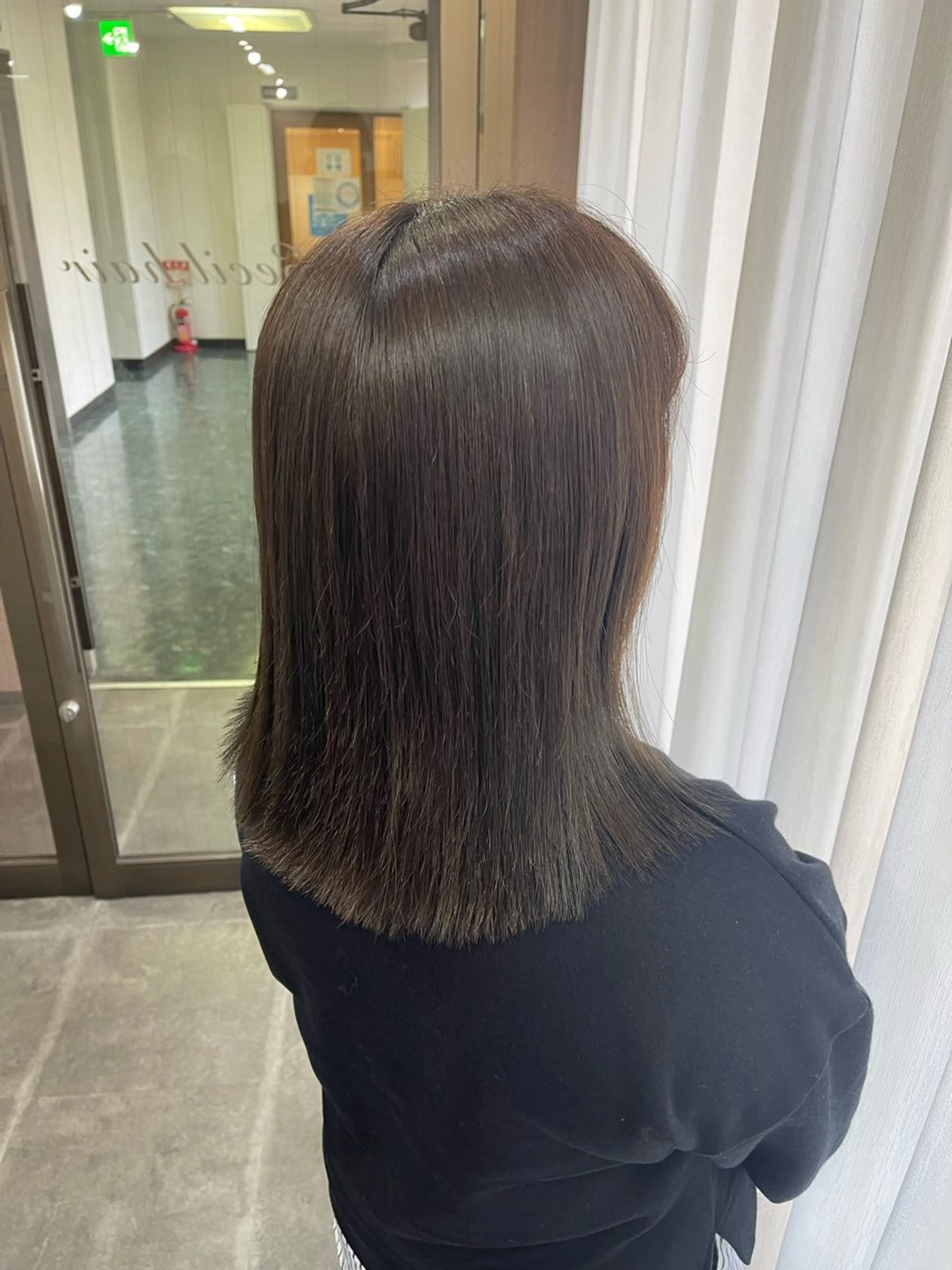 ミディアム カラー ベージュカラー ブリーチ ケアブリーチ デザインカラー ダブルカラー ヘアカラー トリートメント SOYON西大寺店所属・ダブルカラー/ 髪質改善💎安藤のヘアスタイル