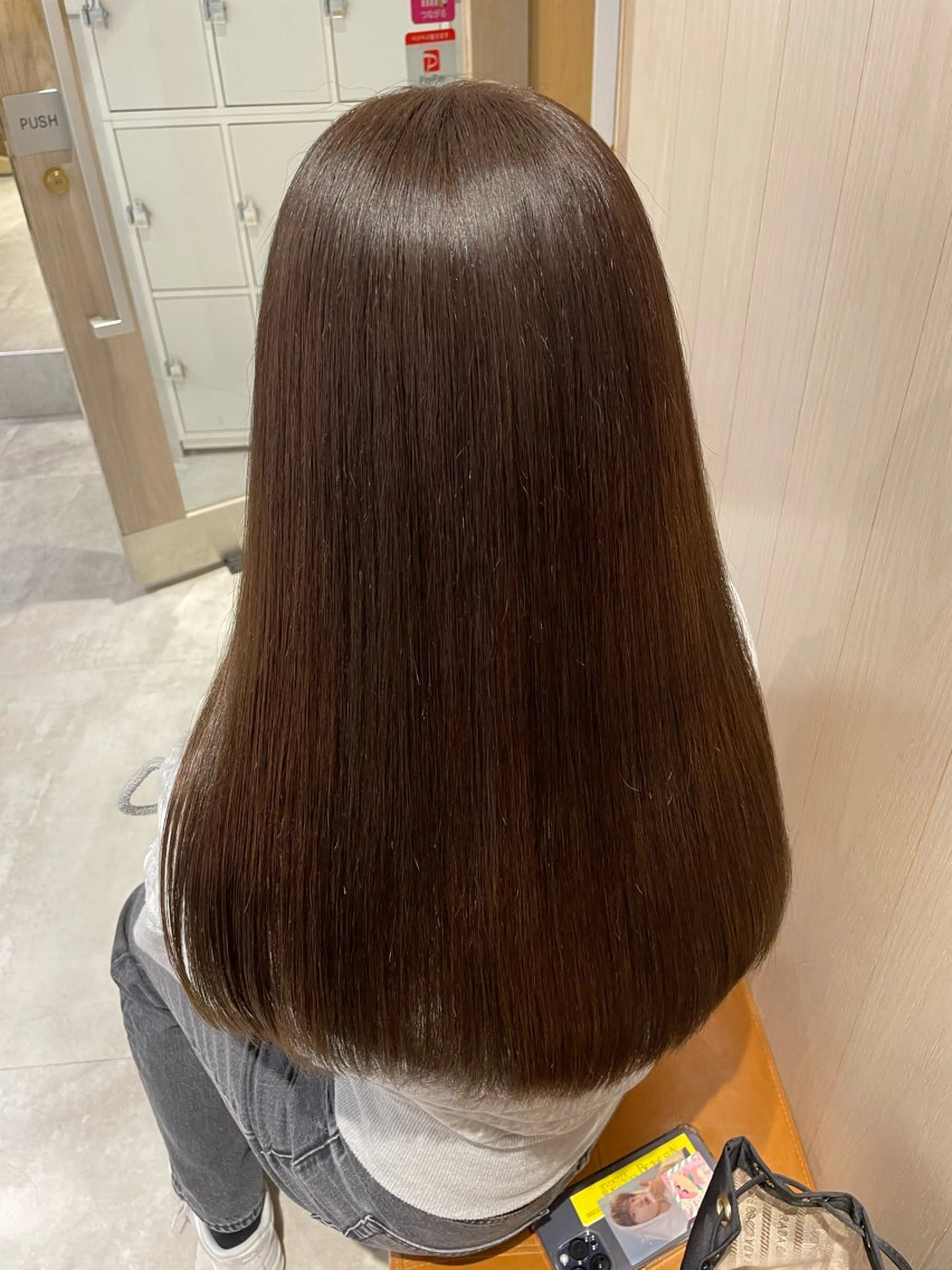 ロング Rina🎀 艶髪モテベージュのヘアスタイル