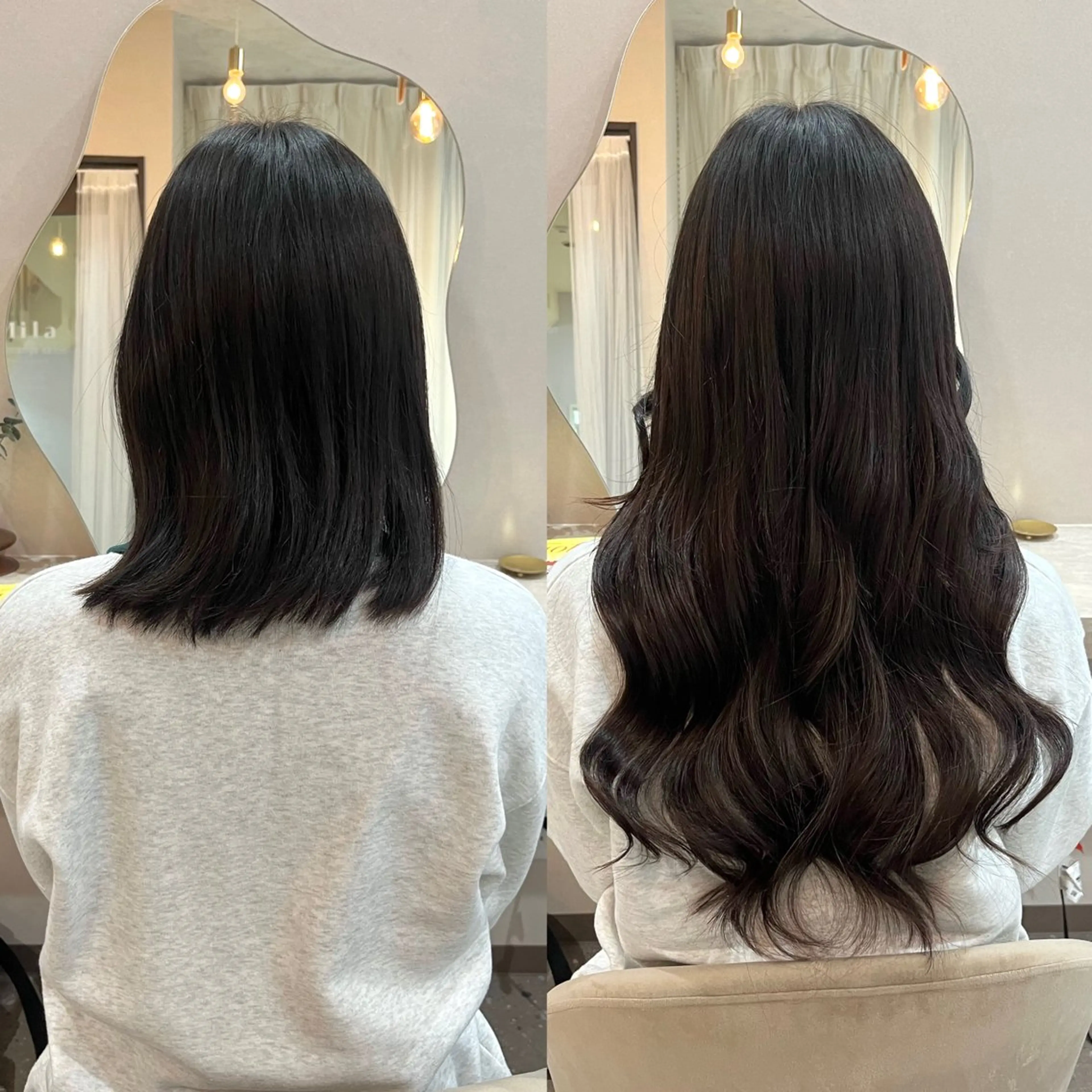 ロング ヘアアレンジ エクステ Mila Akariのヘアスタイル