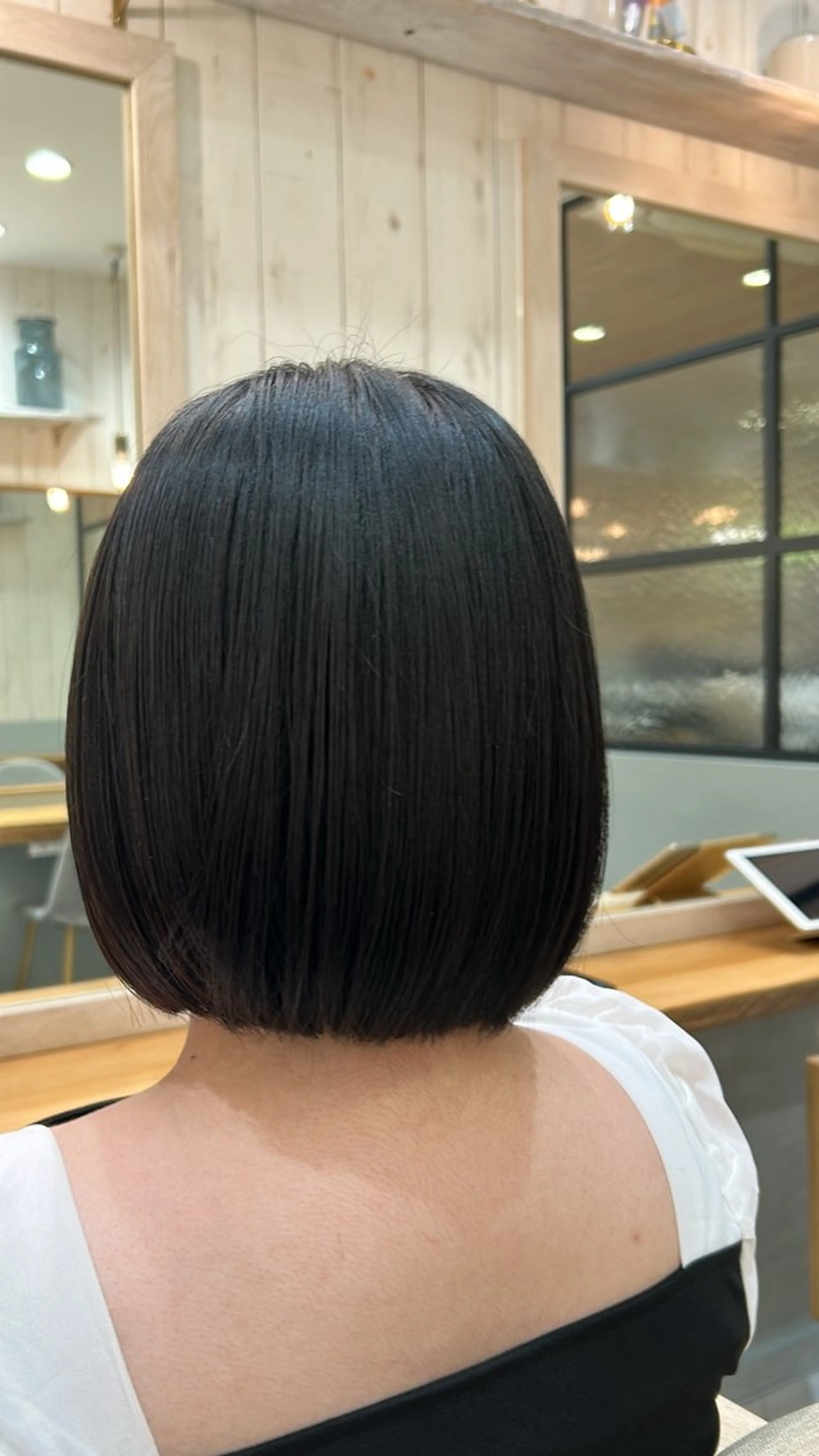 ショート ボブ/レイヤーボブ/ 髪質改善/梶川 夏季のヘアスタイル