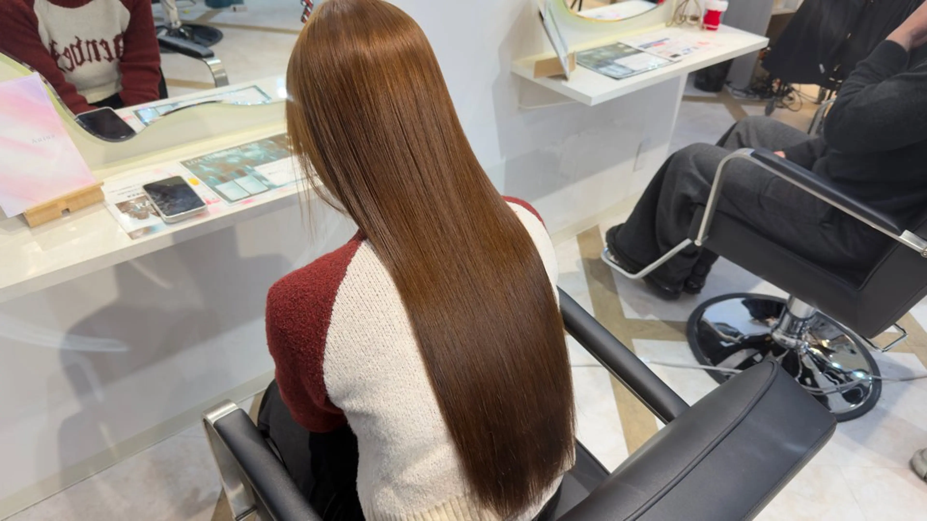 ロング 縮毛矯正 せいと/カット/ カラー/縮毛矯正のヘアスタイル