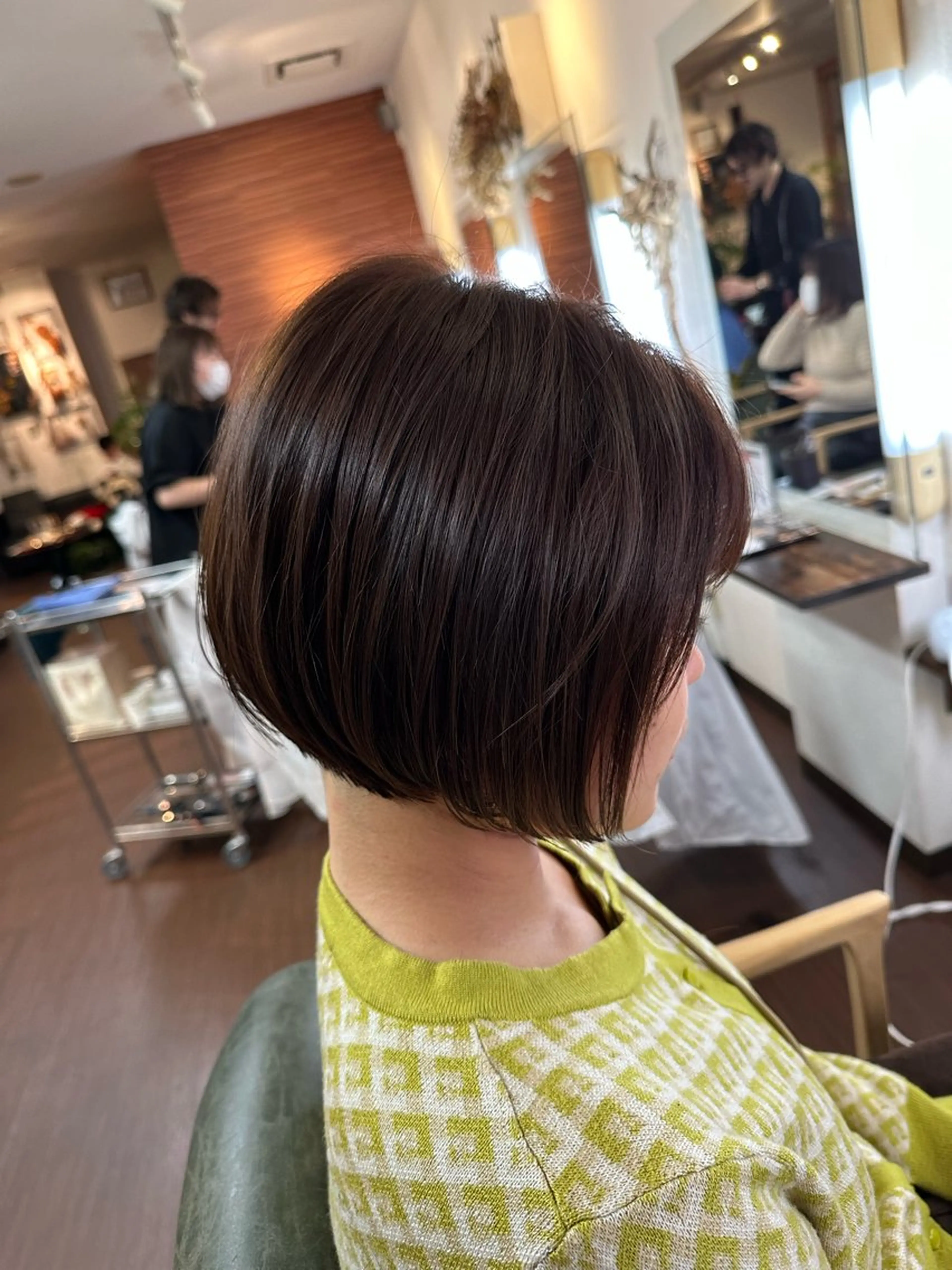 ショート カラー カット ヘアカラー Glanzhair 🫧‪菊池柊真🫧のヘアスタイル